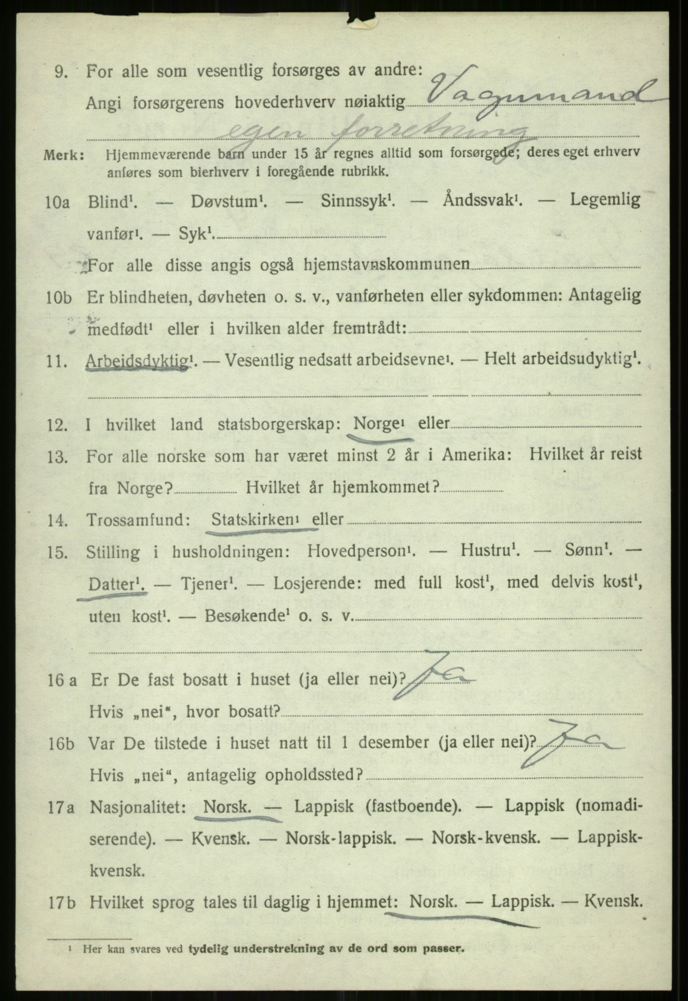 SATØ, Folketelling 1920 for 1934 Tromsøysund herred, 1920, s. 14227