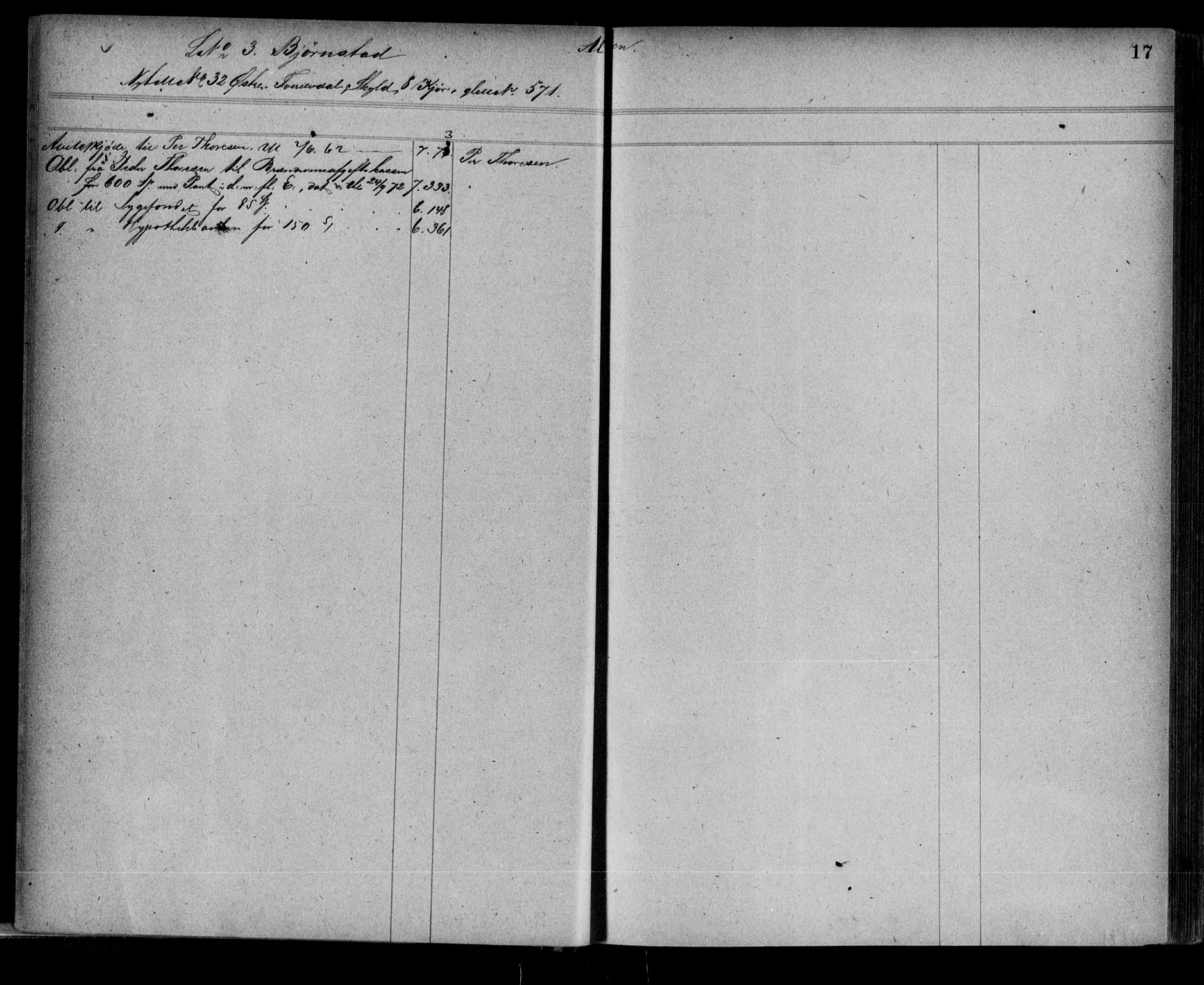 Alta fogderi/sorenskriveri, AV/SATØ-SATØ-5/1/K/Kb/Kba/L0008pantereg: Panteregister nr. 8, 1776, s. 17