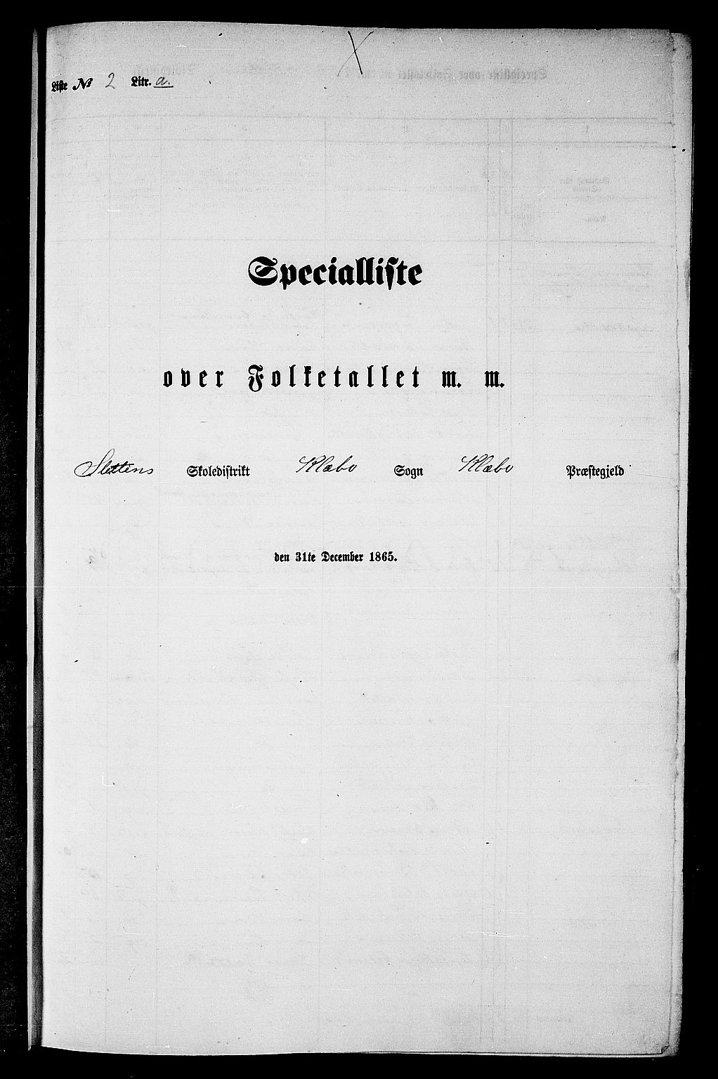 RA, Folketelling 1865 for 1662P Klæbu prestegjeld, 1865, s. 21