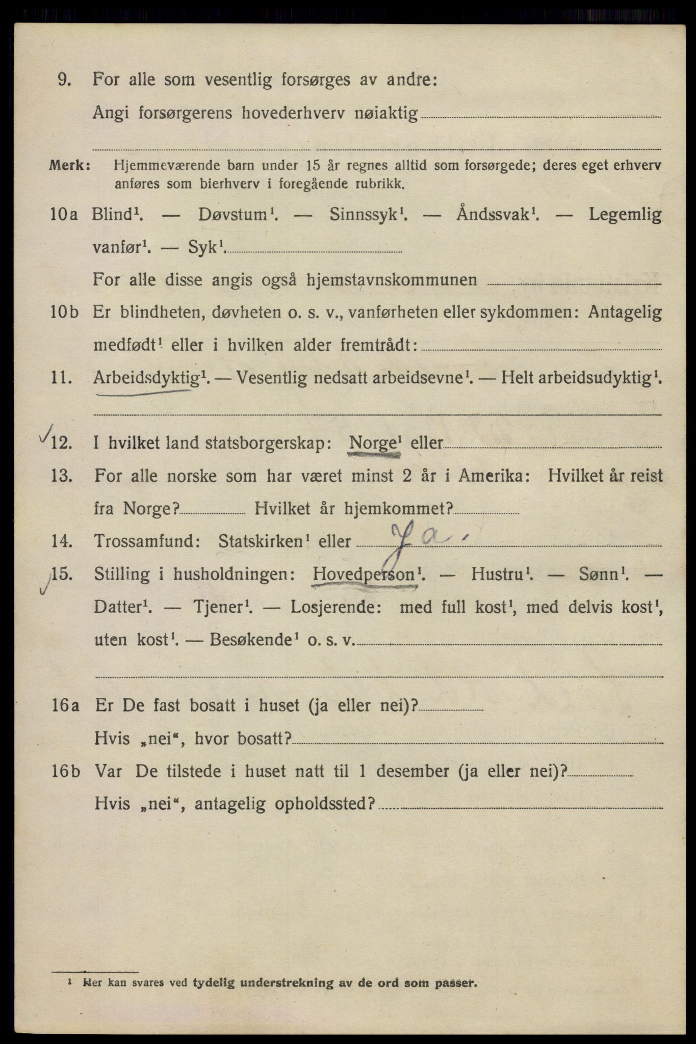 SAO, Folketelling 1920 for 0301 Kristiania kjøpstad, 1920, s. 203820