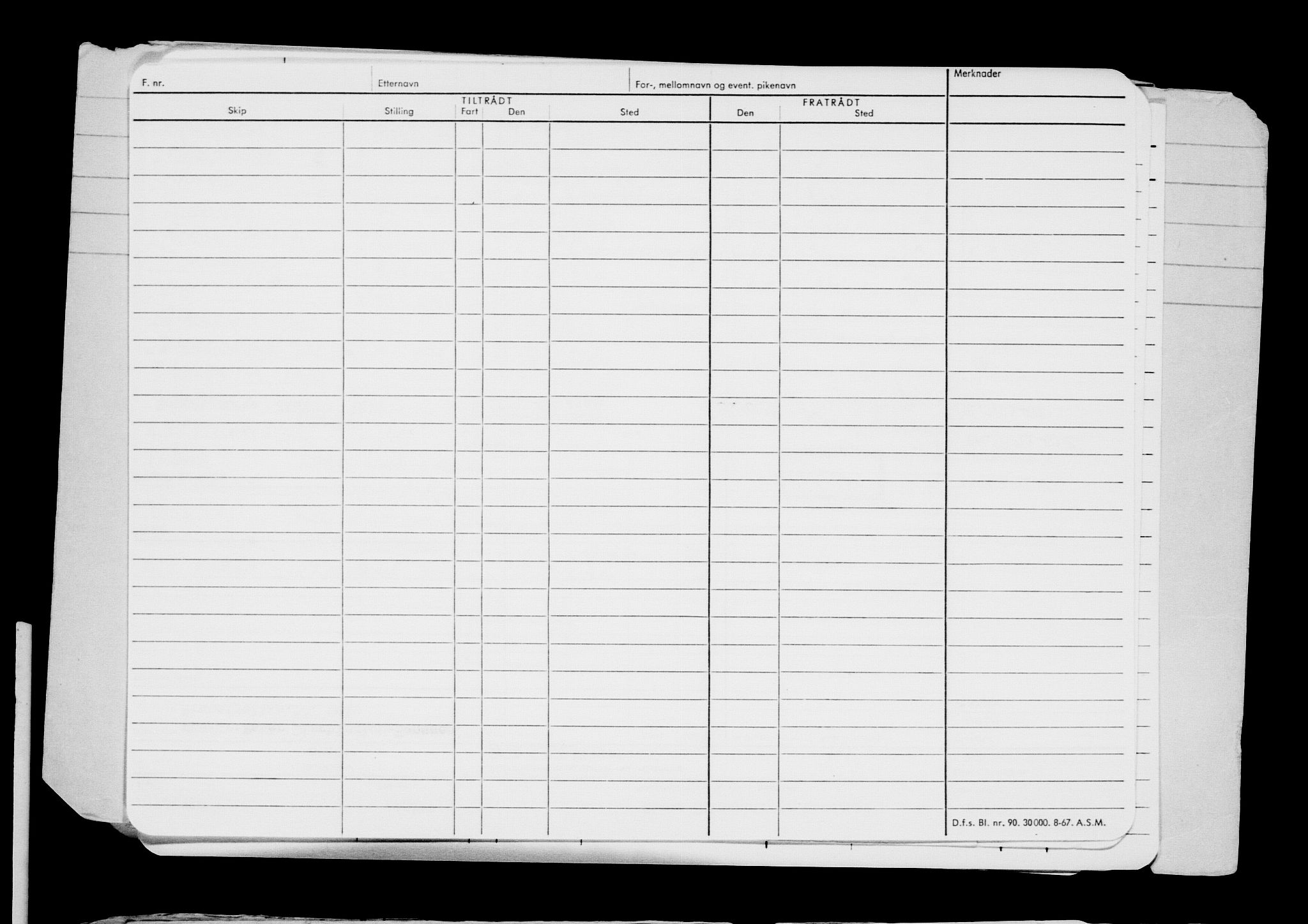 Direktoratet for sjømenn, AV/RA-S-3545/G/Gb/L0178: Hovedkort, 1920, s. 612