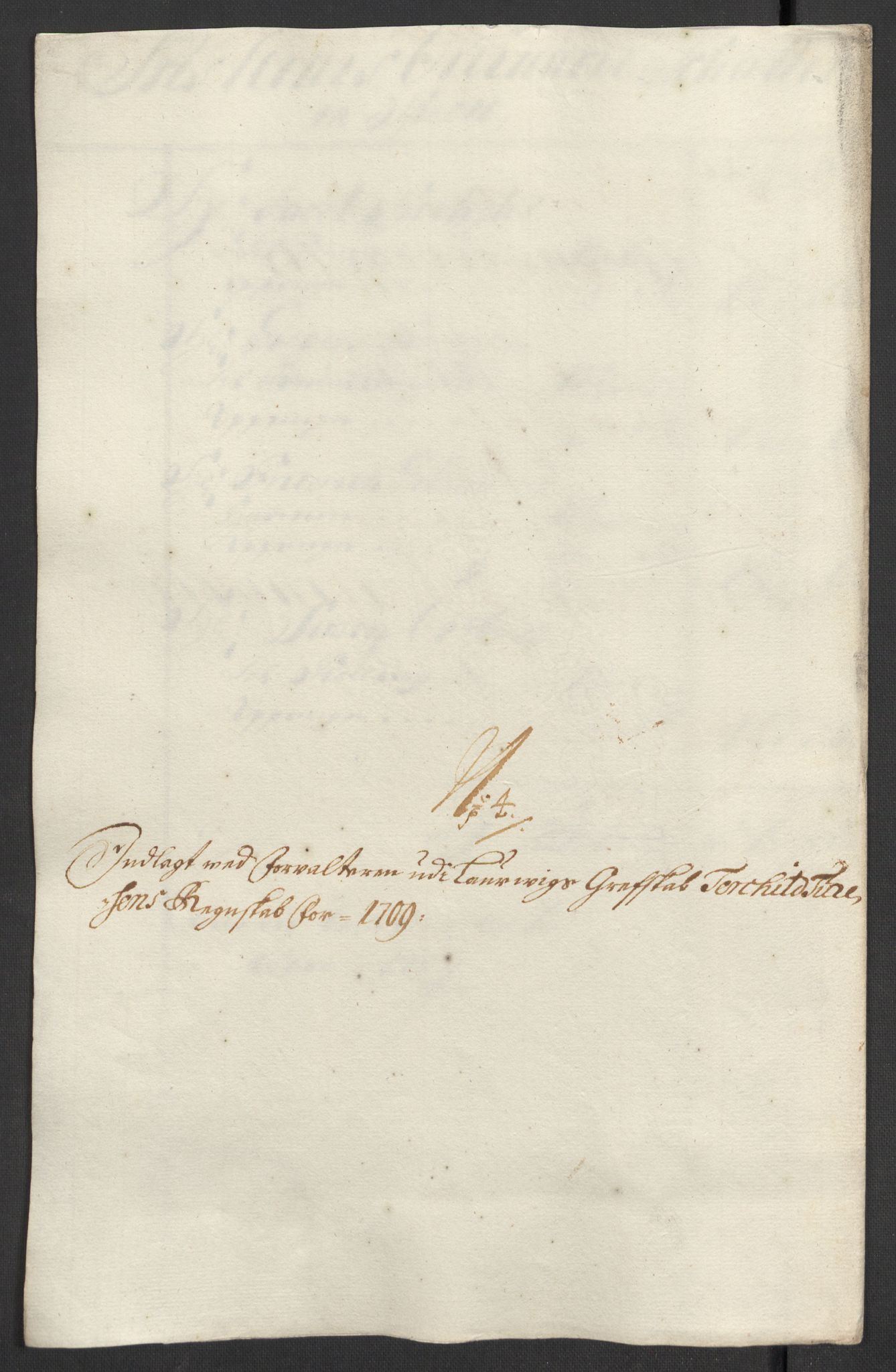 Rentekammeret inntil 1814, Reviderte regnskaper, Fogderegnskap, RA/EA-4092/R33/L1981: Fogderegnskap Larvik grevskap, 1709-1710, s. 147