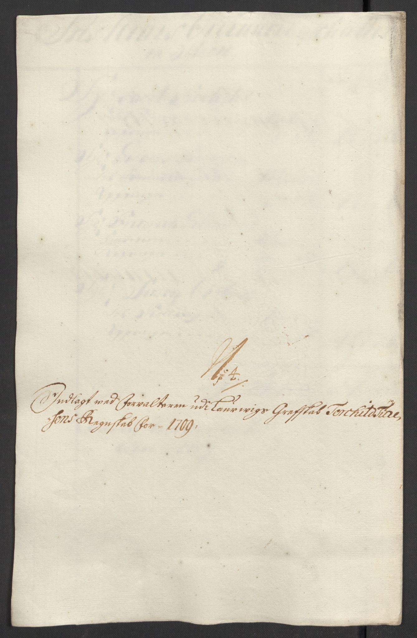 Rentekammeret inntil 1814, Reviderte regnskaper, Fogderegnskap, AV/RA-EA-4092/R33/L1981: Fogderegnskap Larvik grevskap, 1709-1710, s. 147