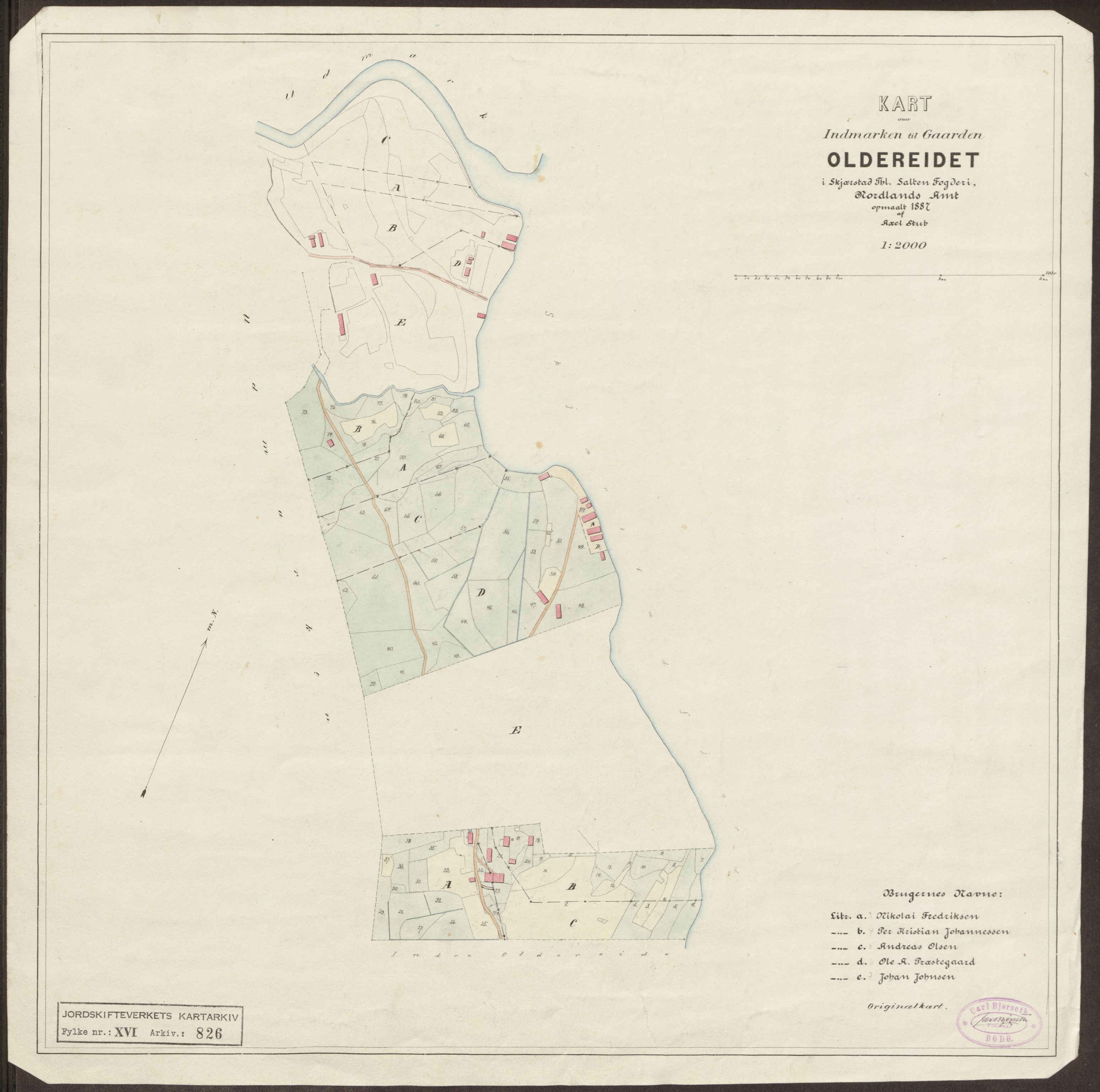 Jordskifteverkets kartarkiv, AV/RA-S-3929/T, 1859-1988, s. 960