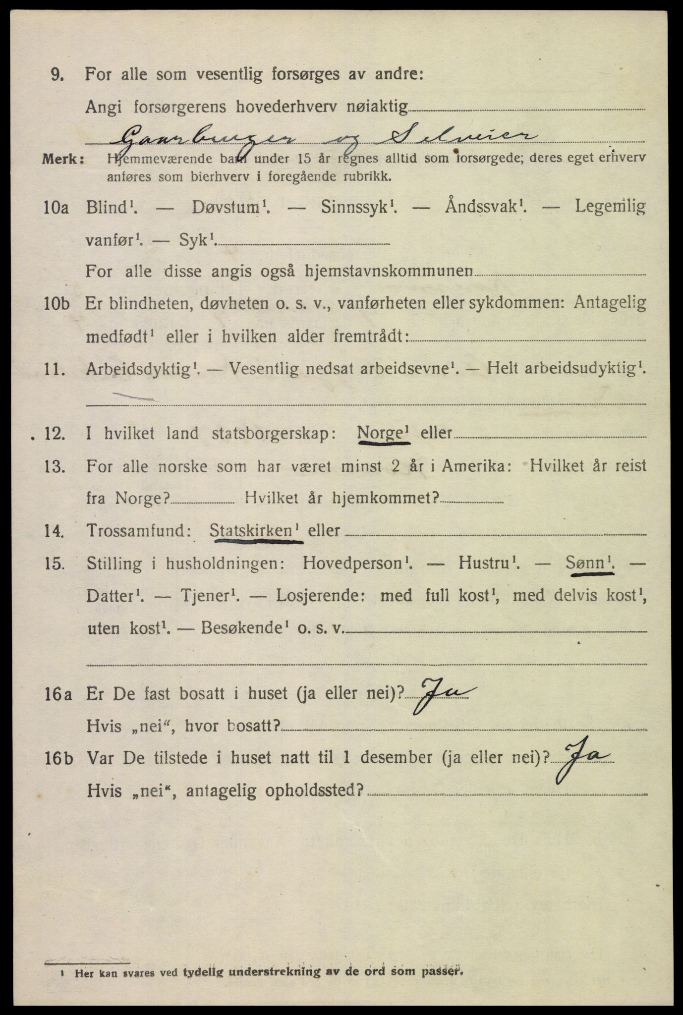SAK, Folketelling 1920 for 1027 Konsmo herred, 1920, s. 1271