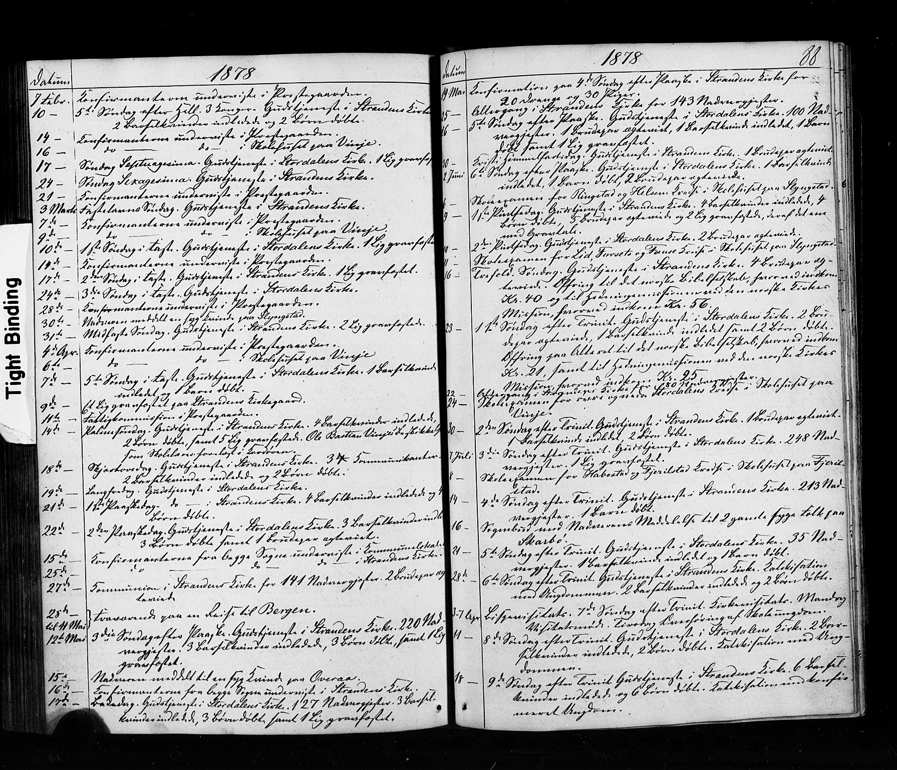 Ministerialprotokoller, klokkerbøker og fødselsregistre - Møre og Romsdal, AV/SAT-A-1454/520/L0280: Ministerialbok nr. 520A09, 1844-1881, s. 88