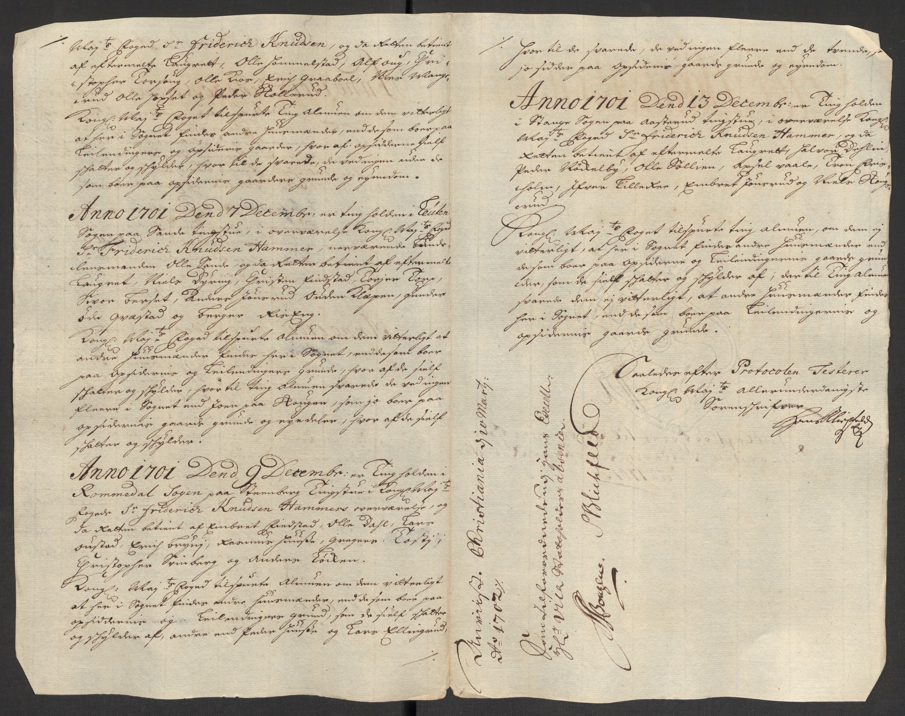 Rentekammeret inntil 1814, Reviderte regnskaper, Fogderegnskap, RA/EA-4092/R16/L1040: Fogderegnskap Hedmark, 1701-1702, s. 91