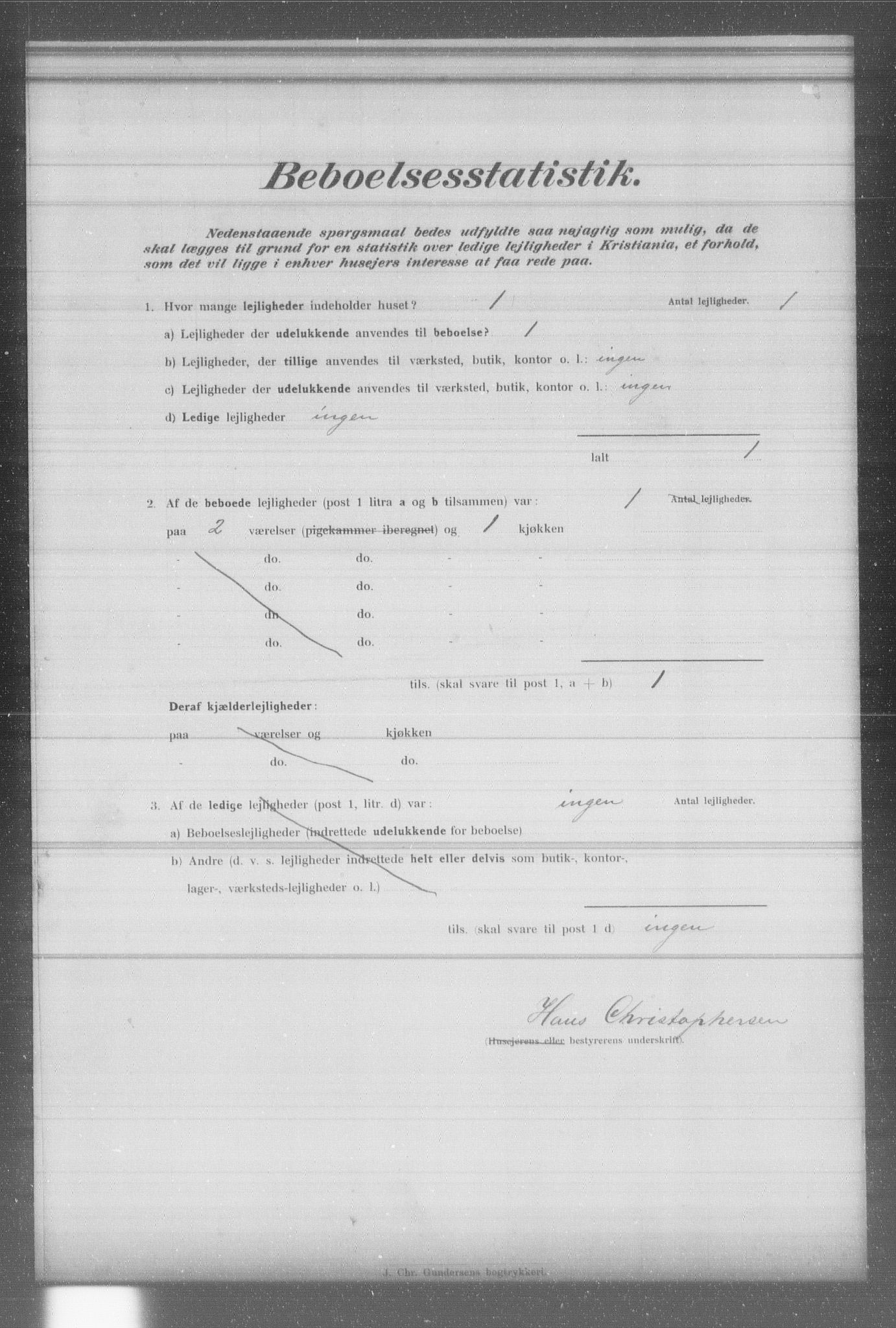 OBA, Kommunal folketelling 31.12.1902 for Kristiania kjøpstad, 1902, s. 9051