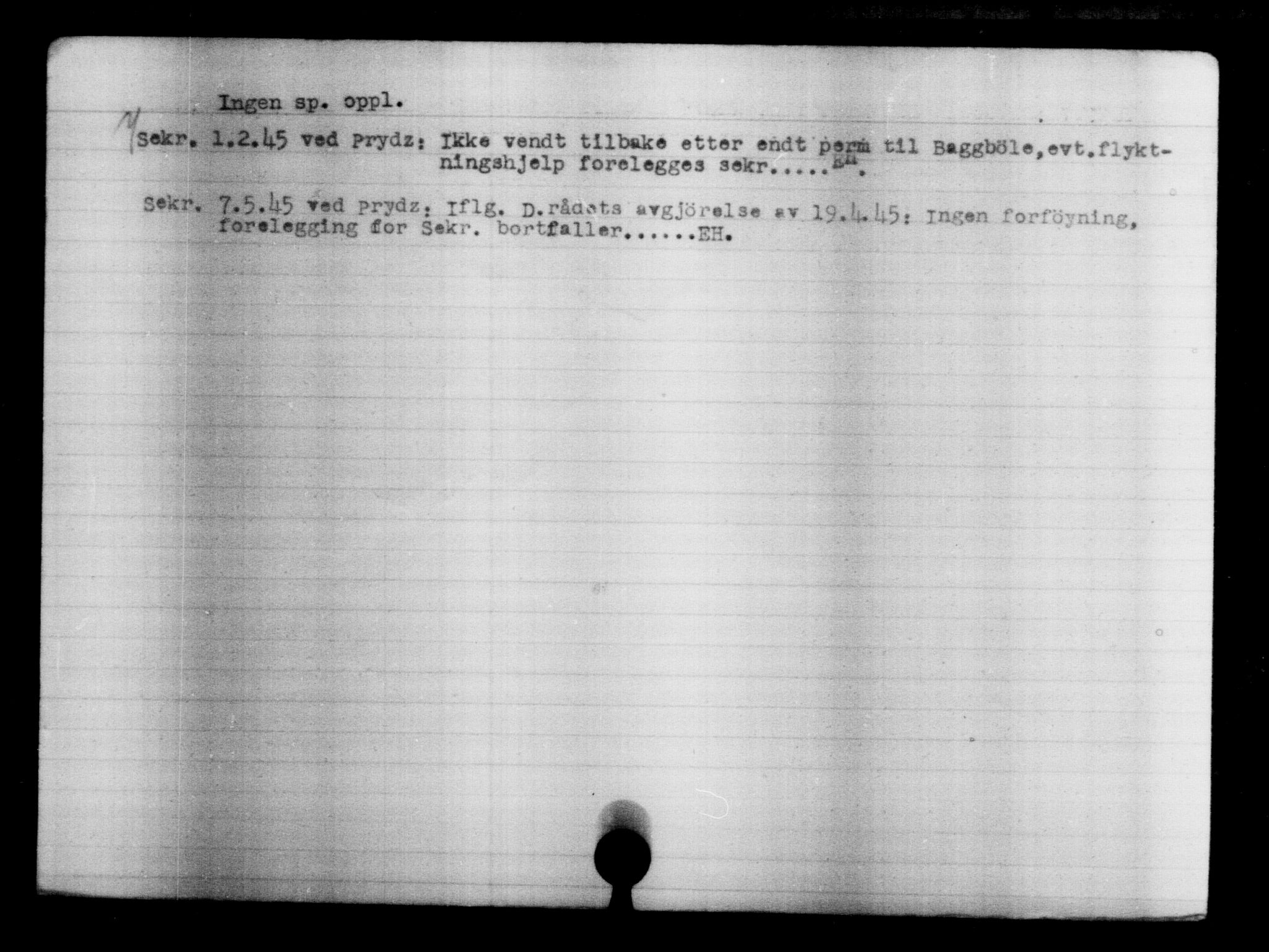 Den Kgl. Norske Legasjons Flyktningskontor, AV/RA-S-6753/V/Va/L0004: Kjesäterkartoteket.  Flyktningenr. 3496-6610, 1940-1945, s. 2514