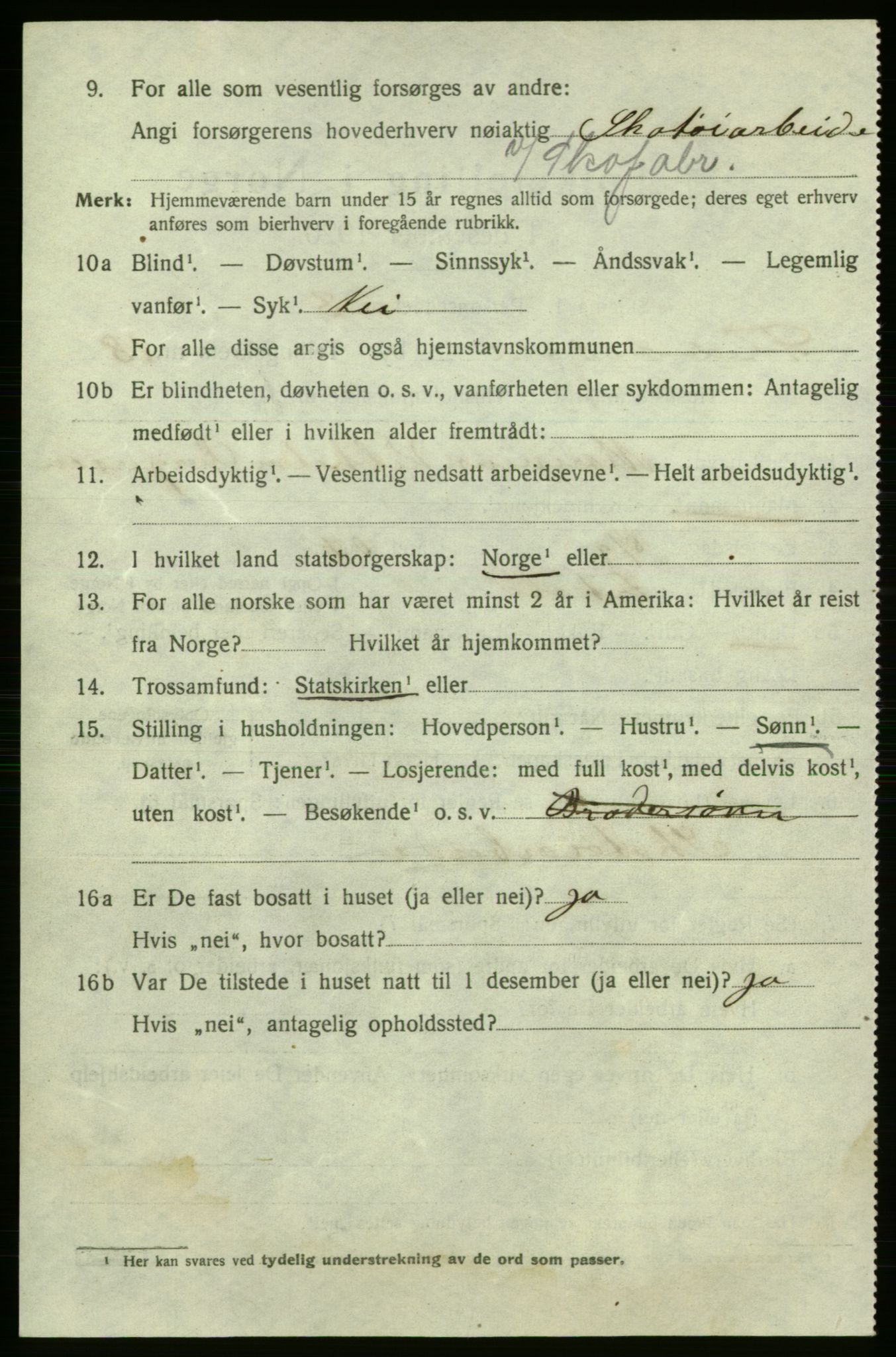 SAO, Folketelling 1920 for 0101 Fredrikshald kjøpstad, 1920, s. 27484