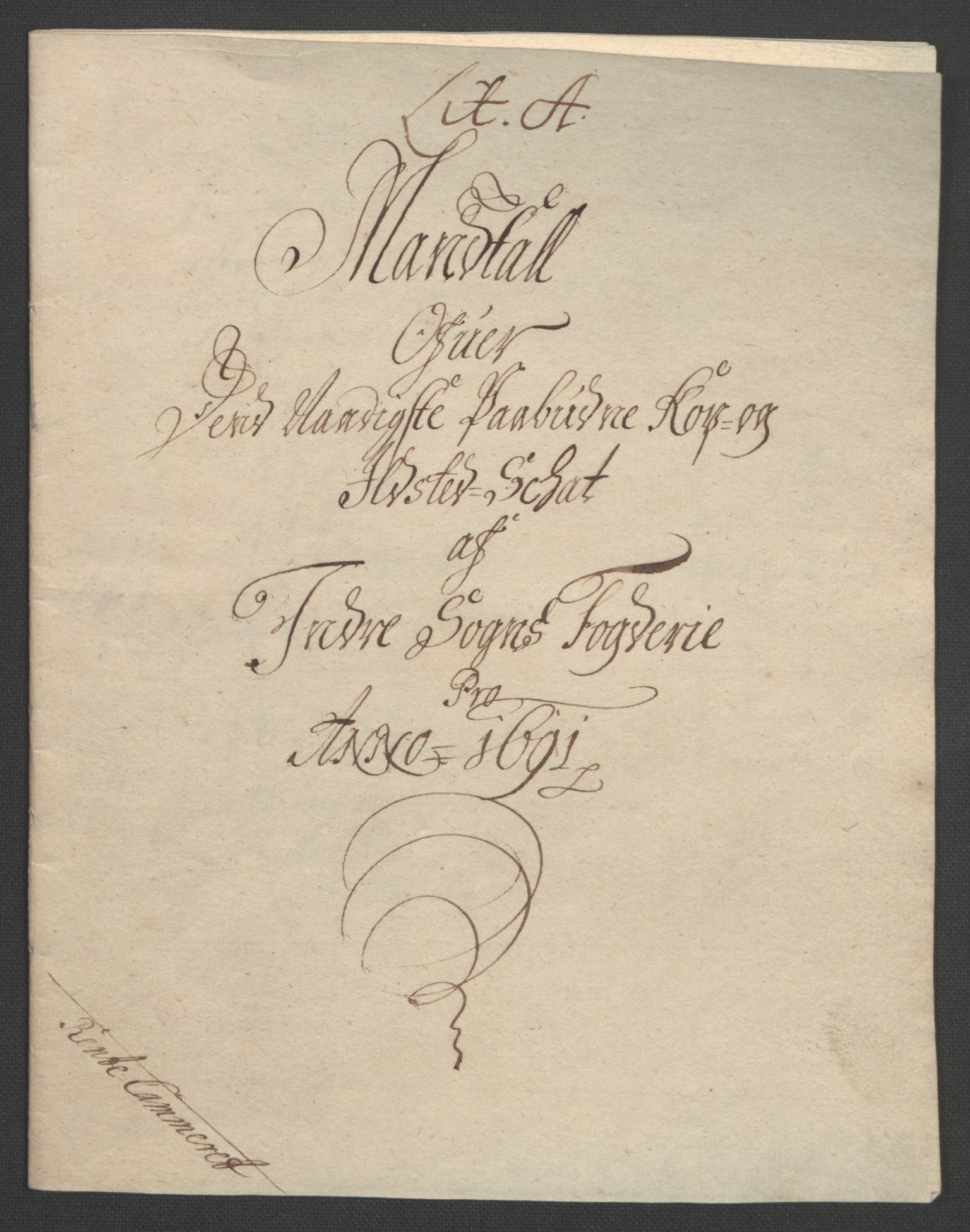 Rentekammeret inntil 1814, Reviderte regnskaper, Fogderegnskap, AV/RA-EA-4092/R52/L3306: Fogderegnskap Sogn, 1691-1692, s. 10