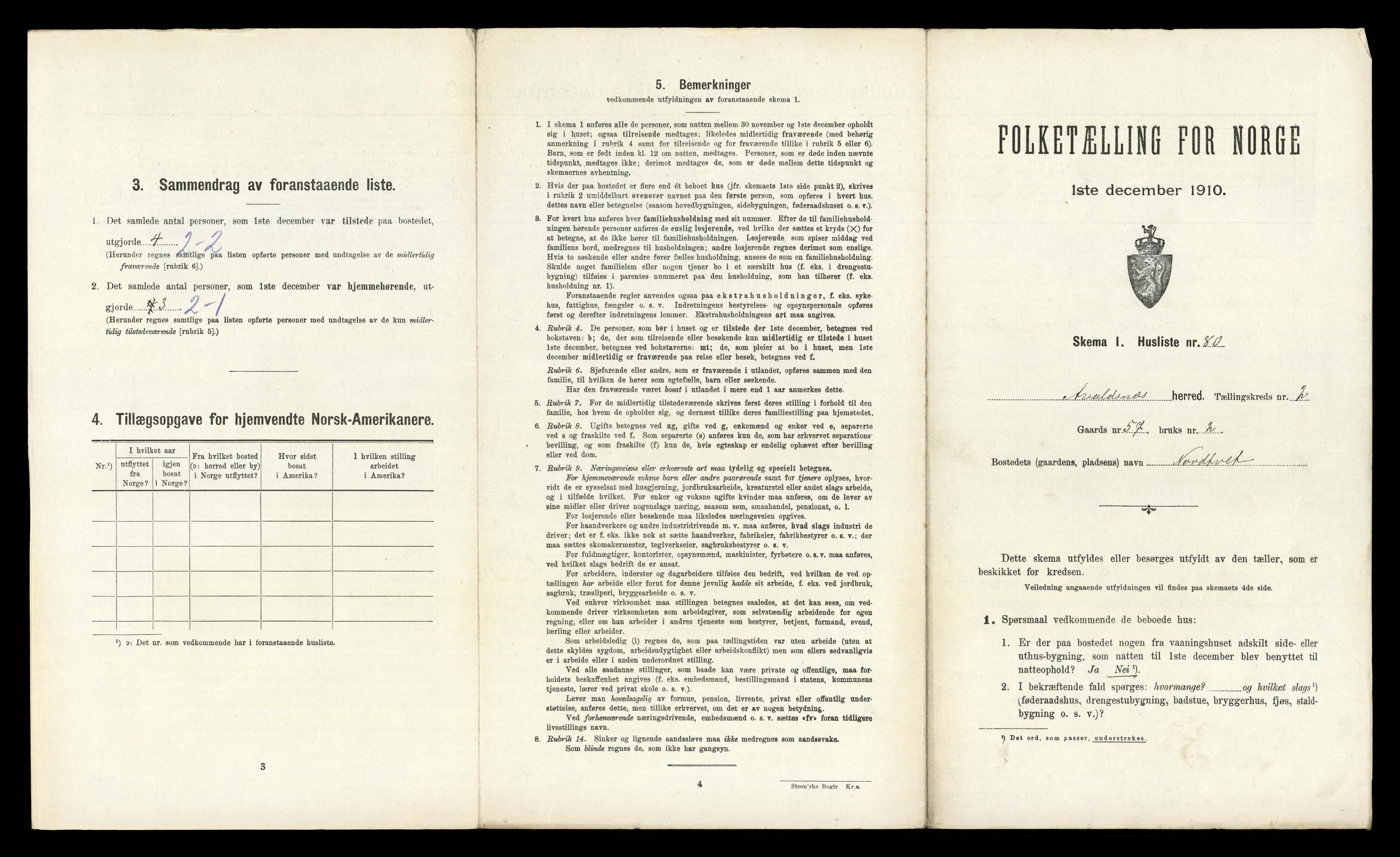 RA, Folketelling 1910 for 1147 Avaldsnes herred, 1910, s. 357