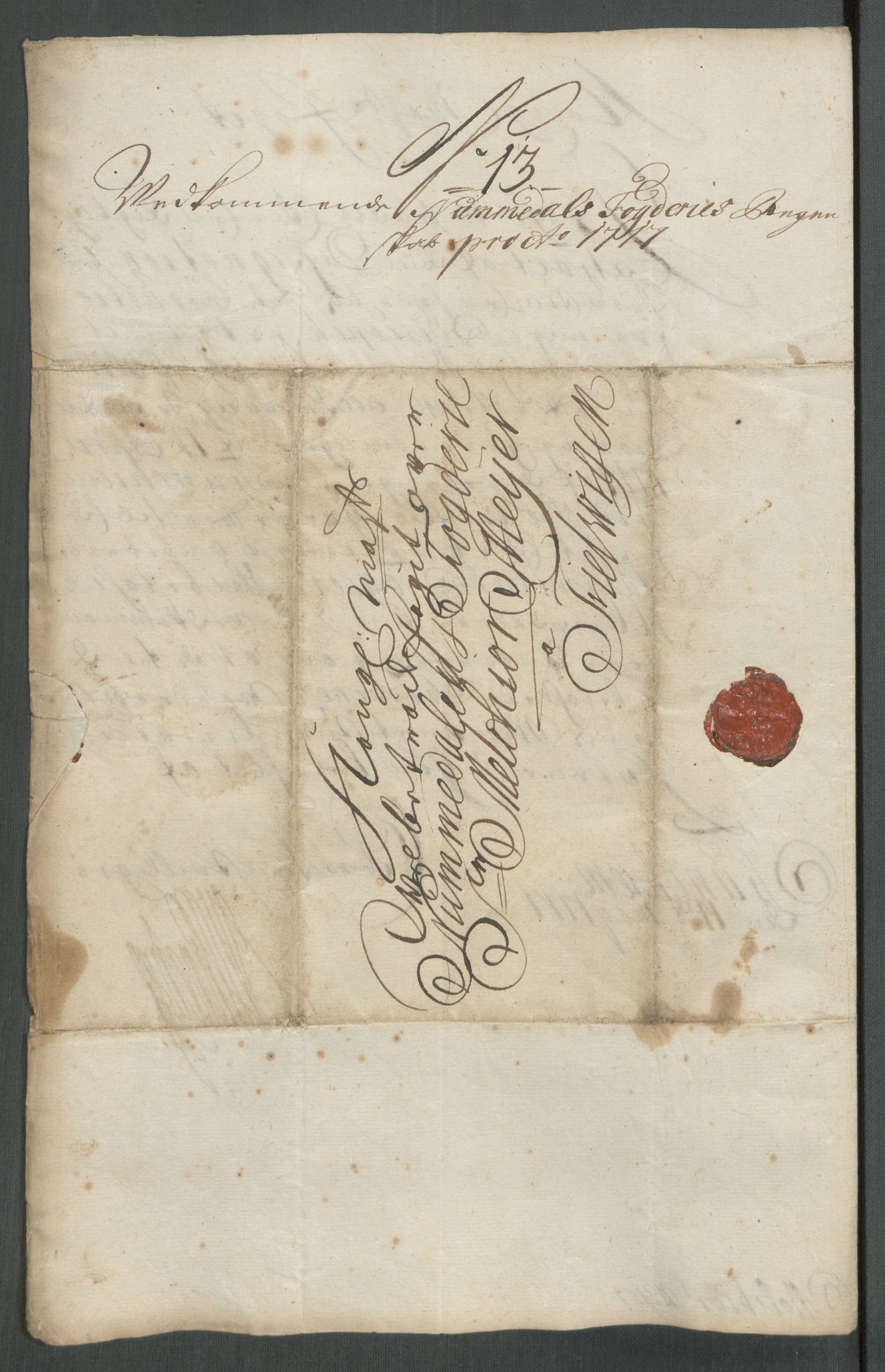 Rentekammeret inntil 1814, Reviderte regnskaper, Fogderegnskap, AV/RA-EA-4092/R64/L4438: Fogderegnskap Namdal, 1717, s. 142