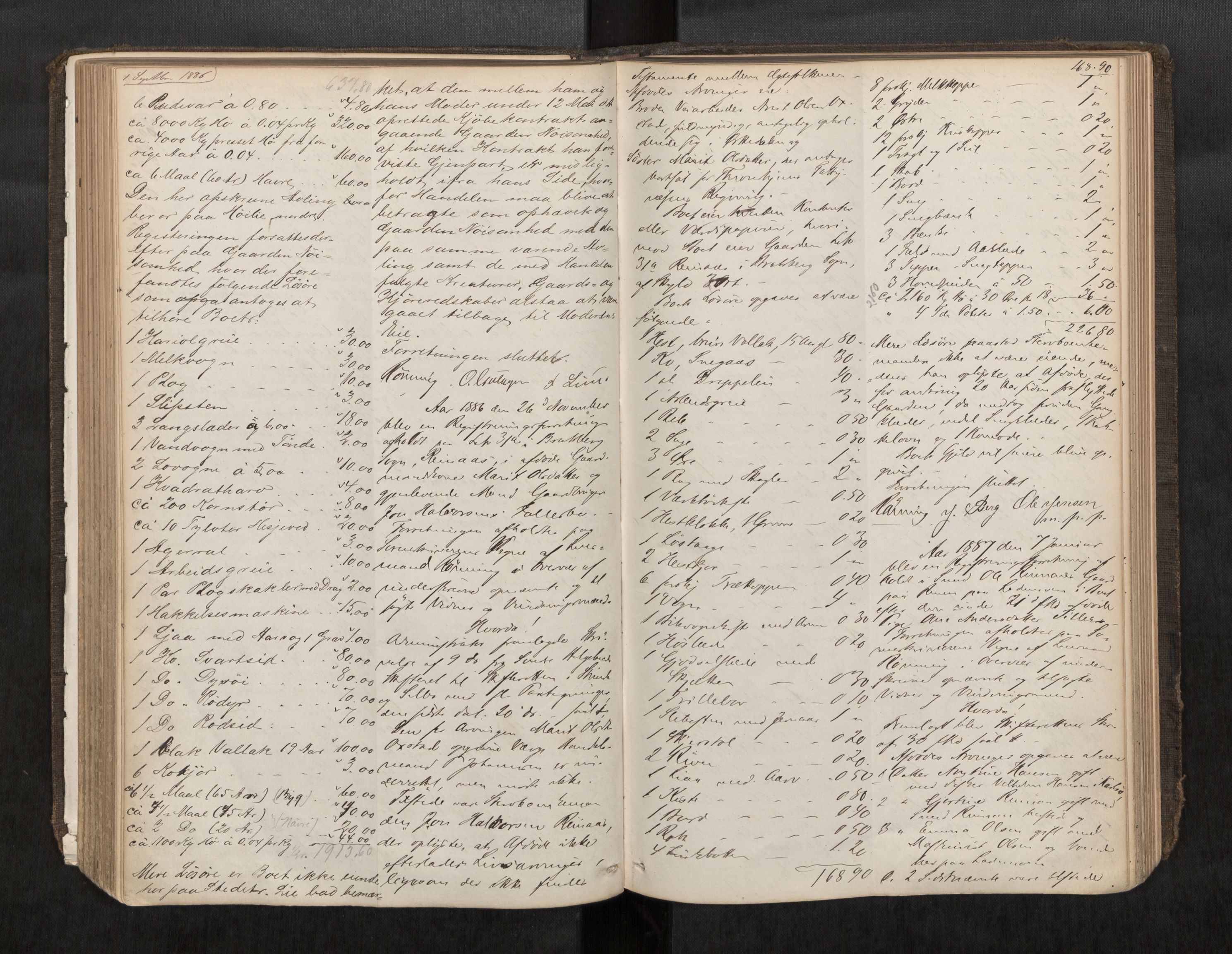 Strinda og Selbu sorenskriveri, AV/SAT-A-0015/3/3C/L0003: Skifteregistreringsprot., 1866-1893, s. 93