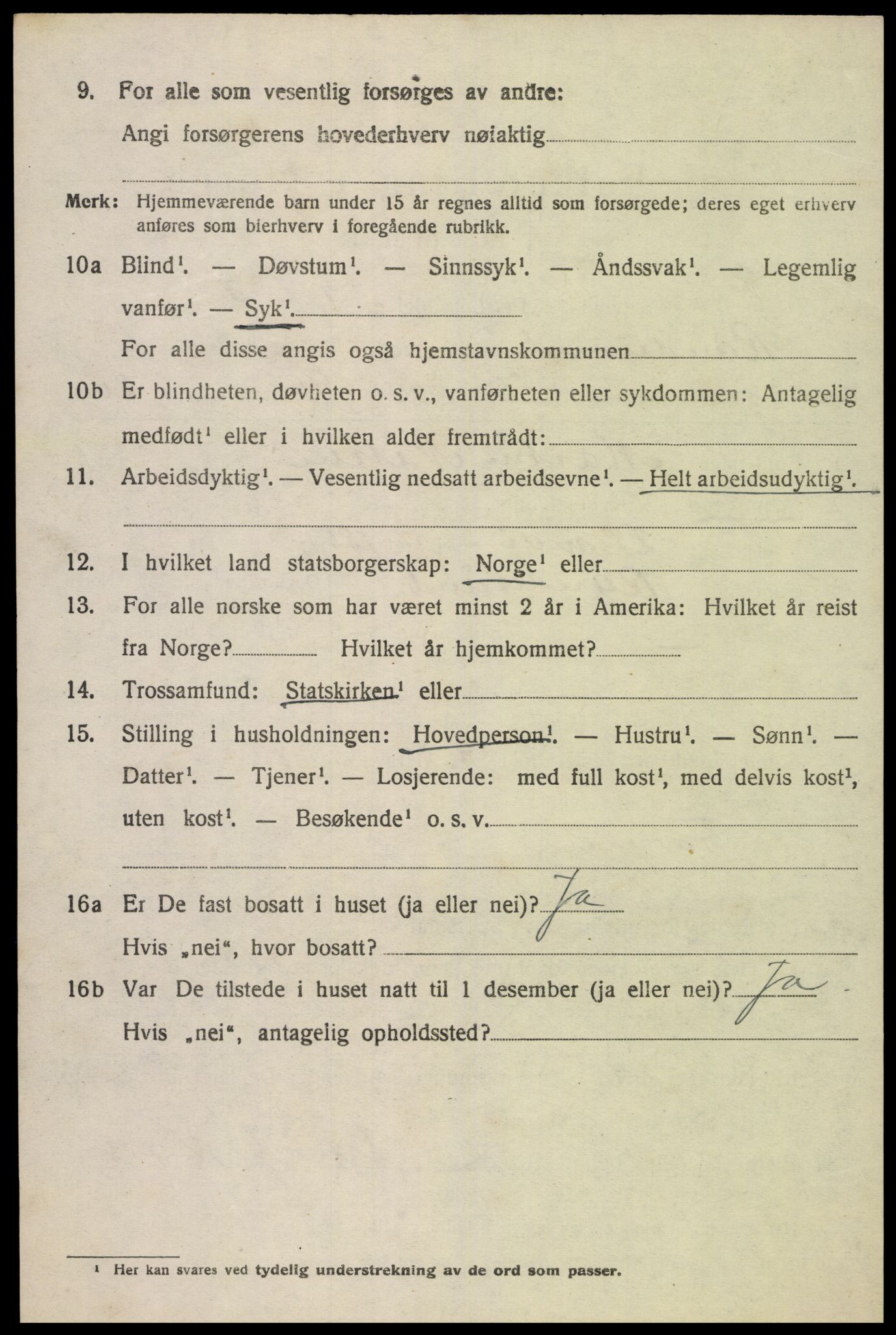 SAK, Folketelling 1920 for 1011 Randesund herred, 1920, s. 2789