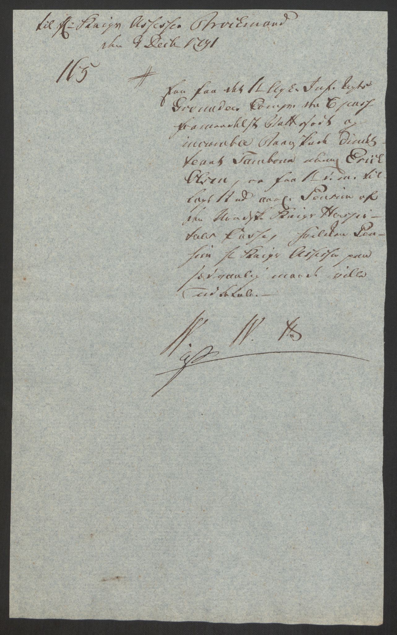 Forsvaret, Den norske kvesthuskasse/krigshospitalkasse, AV/RA-RAFA-1887/F/Fa/L0008: Konsepter, 1790-1793, s. 675