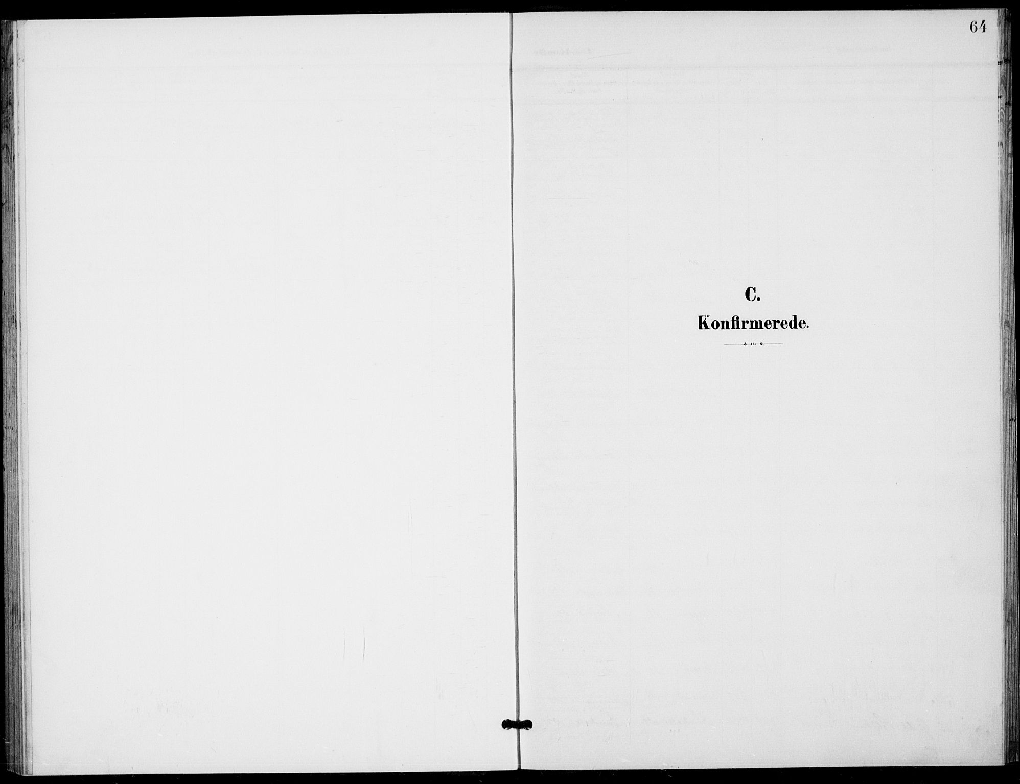 Flesberg kirkebøker, SAKO/A-18/G/Ga/L0005: Klokkerbok nr. I 5, 1899-1908, s. 64