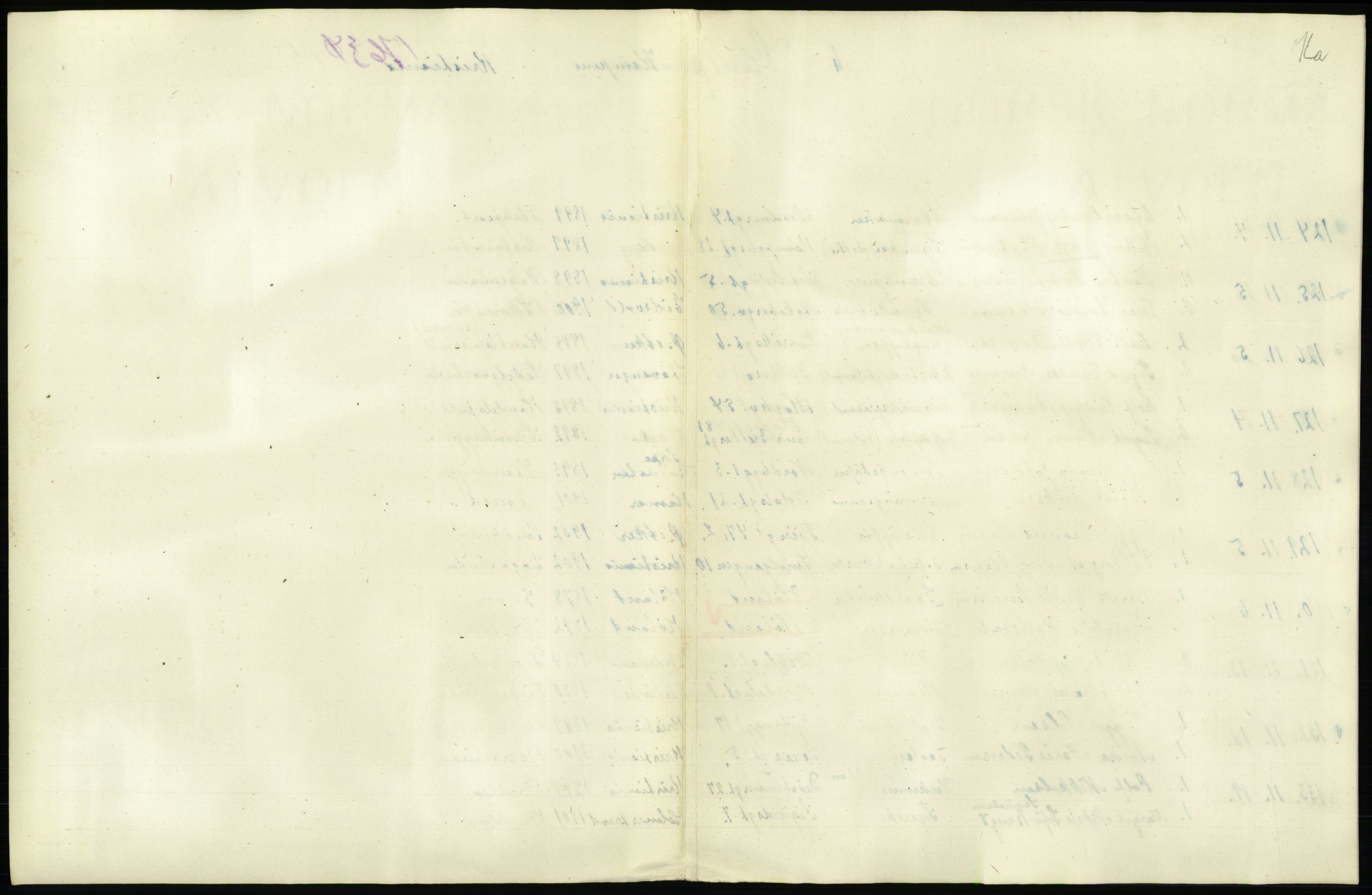 Statistisk sentralbyrå, Sosiodemografiske emner, Befolkning, AV/RA-S-2228/D/Df/Dfc/Dfca/L0011: Kristiania: Gifte, 1921, s. 785