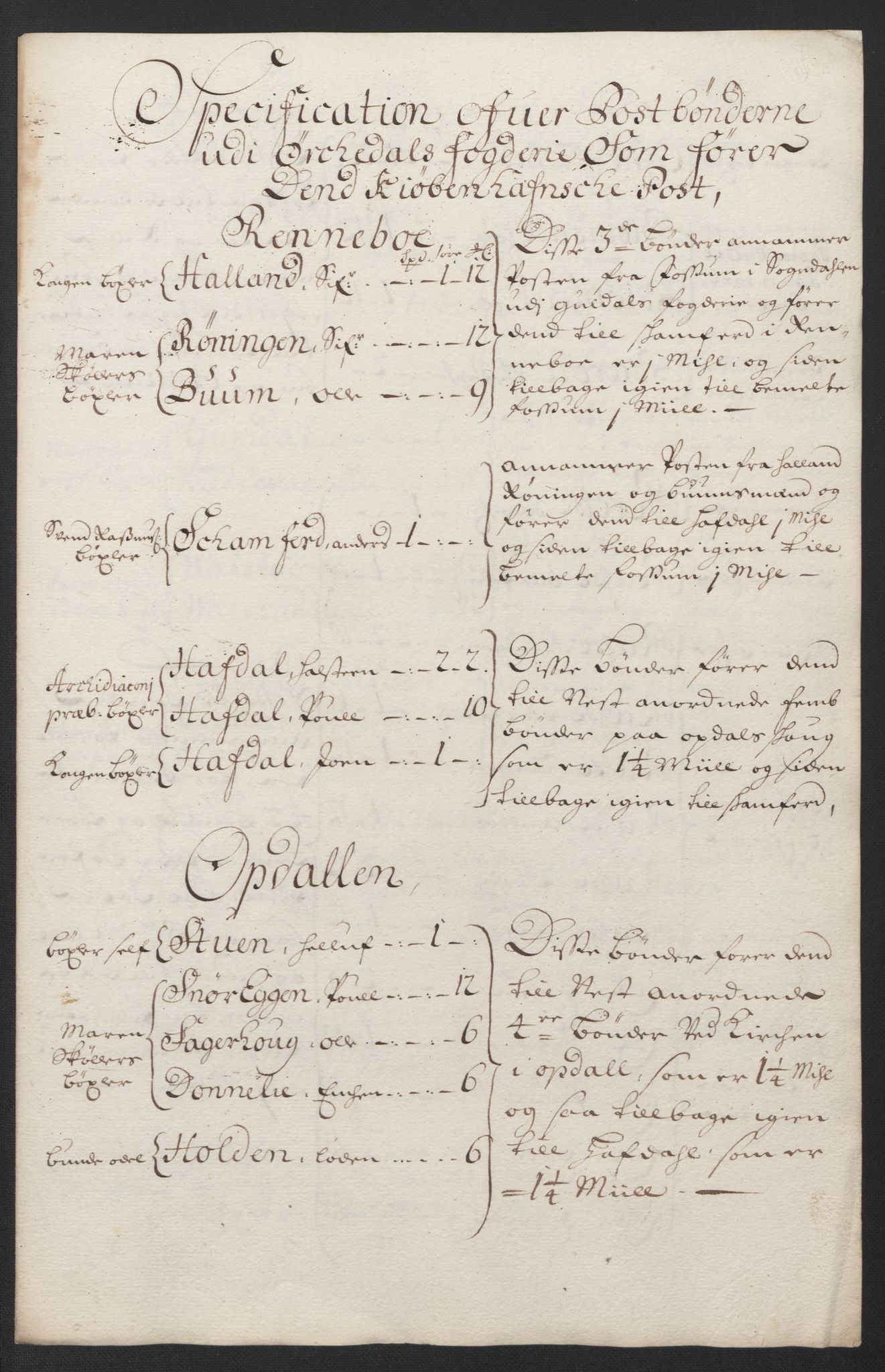 Rentekammeret inntil 1814, Reviderte regnskaper, Fogderegnskap, AV/RA-EA-4092/R60/L3949: Fogderegnskap Orkdal og Gauldal, 1699, s. 176