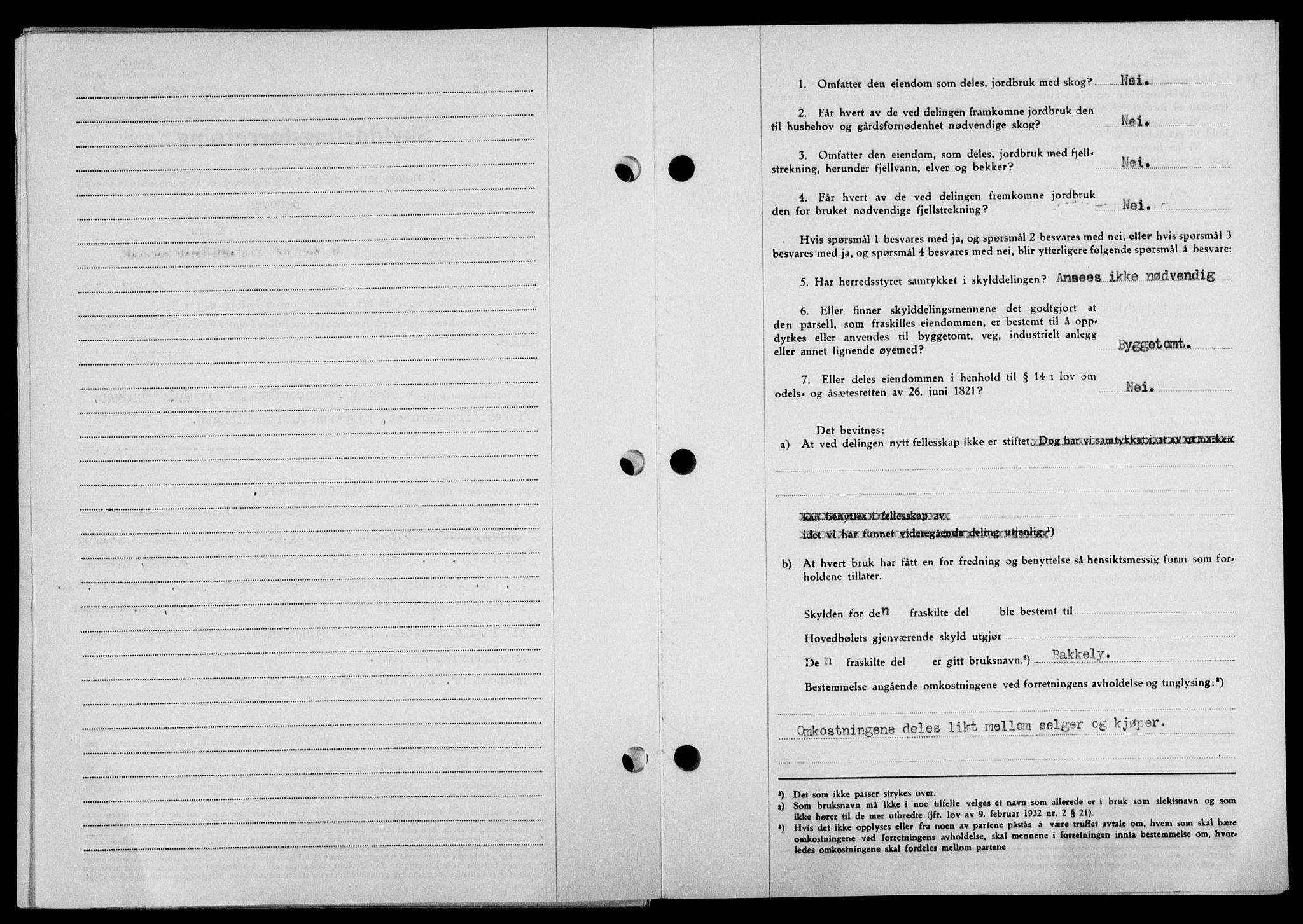 Lofoten sorenskriveri, SAT/A-0017/1/2/2C/L0020a: Pantebok nr. 20a, 1948-1949, Dagboknr: 2846/1948