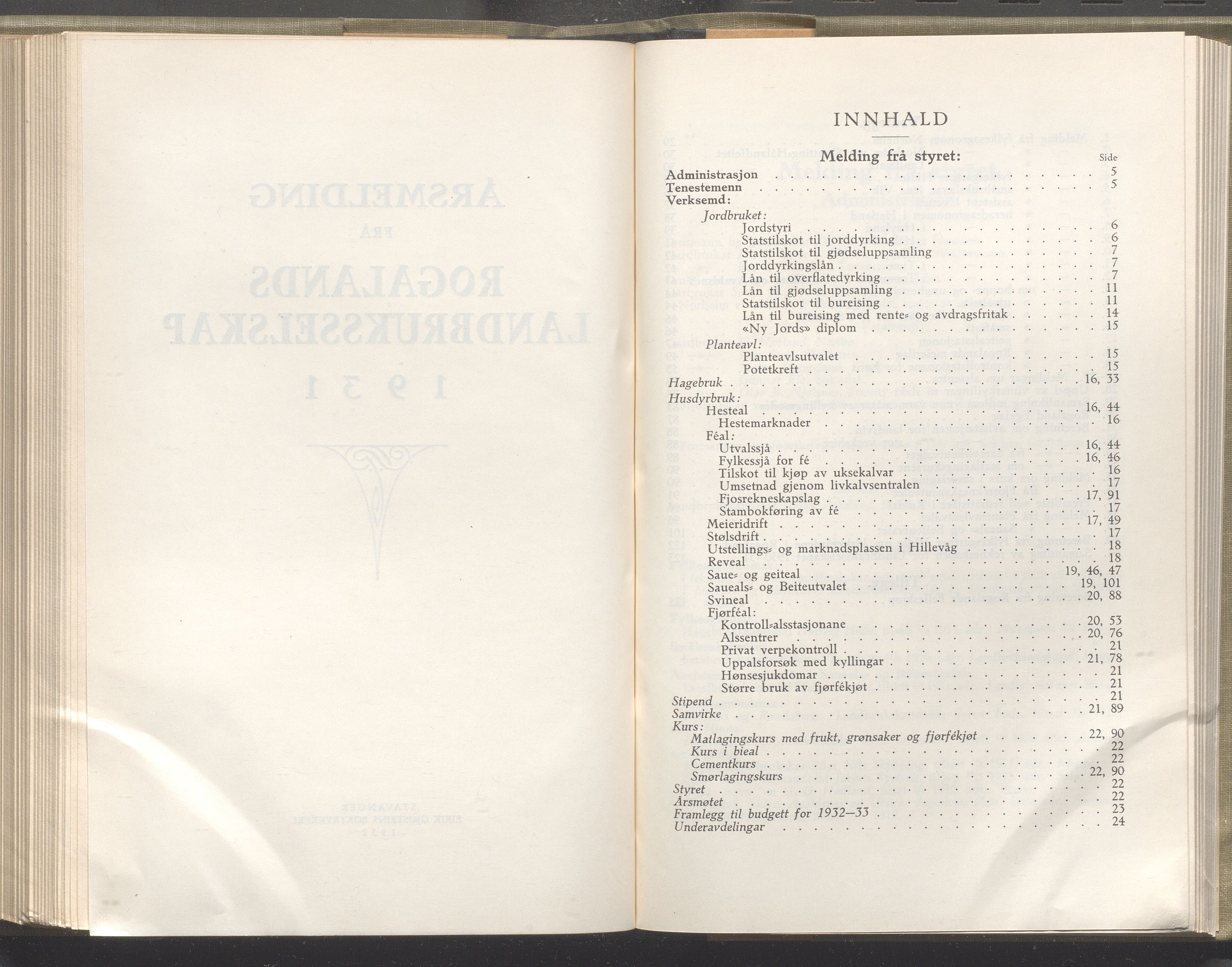 Rogaland fylkeskommune - Fylkesrådmannen , IKAR/A-900/A/Aa/Aaa/L0051: Møtebok , 1932, s. 2-3