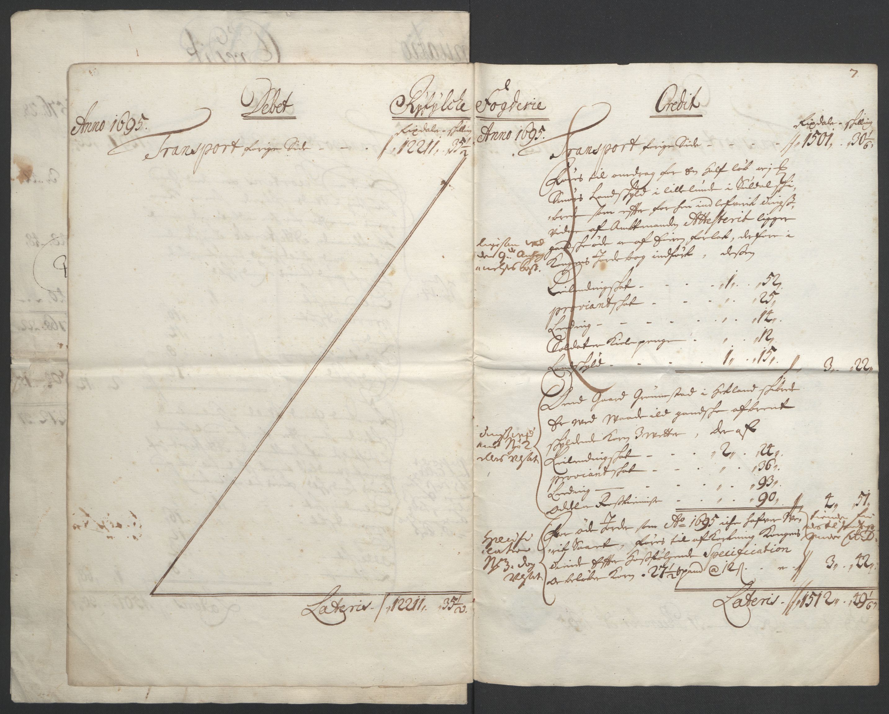 Rentekammeret inntil 1814, Reviderte regnskaper, Fogderegnskap, RA/EA-4092/R47/L2857: Fogderegnskap Ryfylke, 1694-1696, s. 120