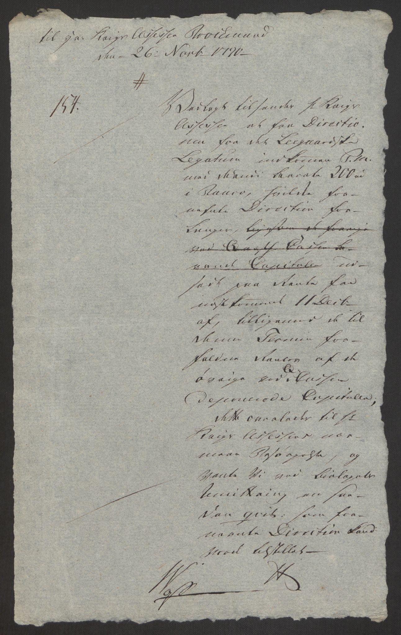 Forsvaret, Den norske kvesthuskasse/krigshospitalkasse, AV/RA-RAFA-1887/F/Fa/L0008: Konsepter, 1790-1793, s. 300