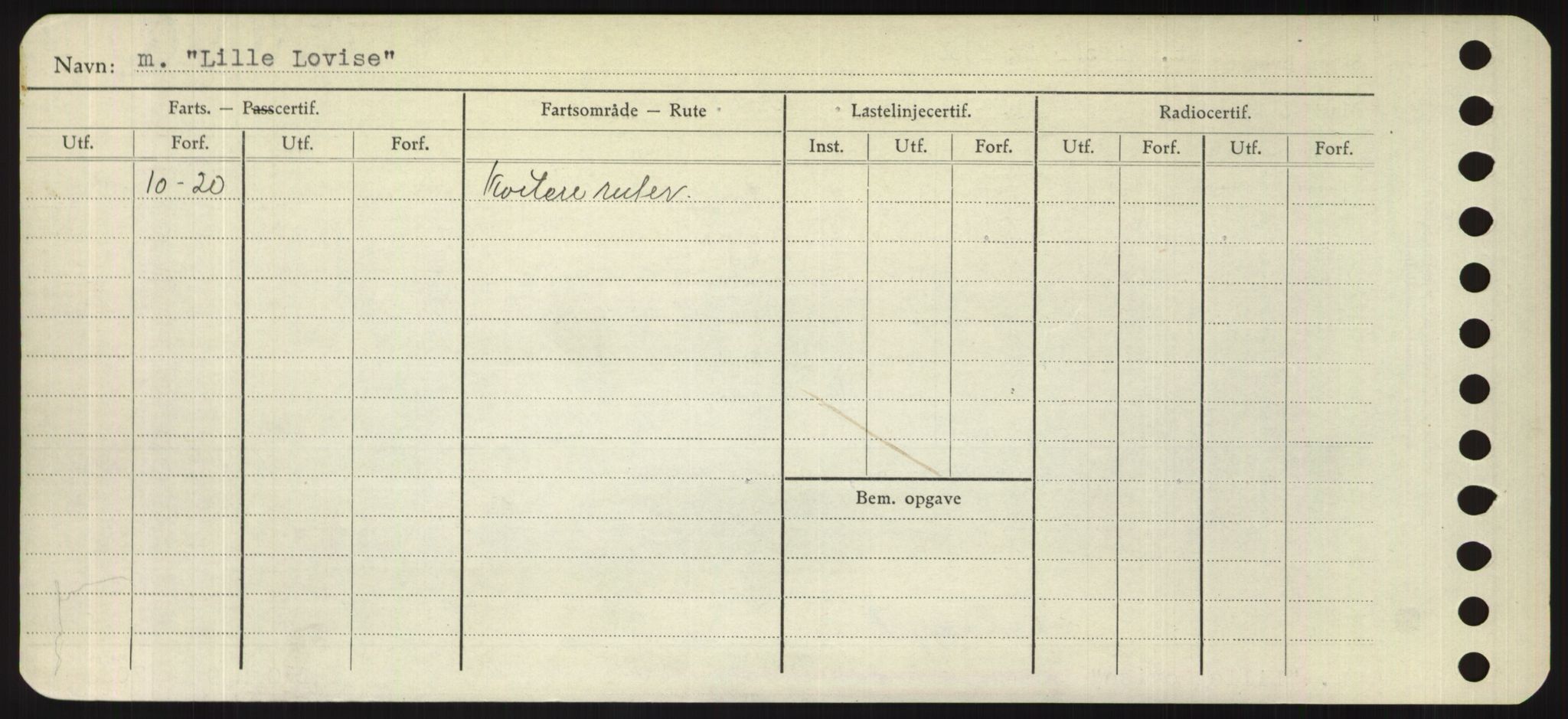 Sjøfartsdirektoratet med forløpere, Skipsmålingen, RA/S-1627/H/Hd/L0023: Fartøy, Lia-Løv, s. 64