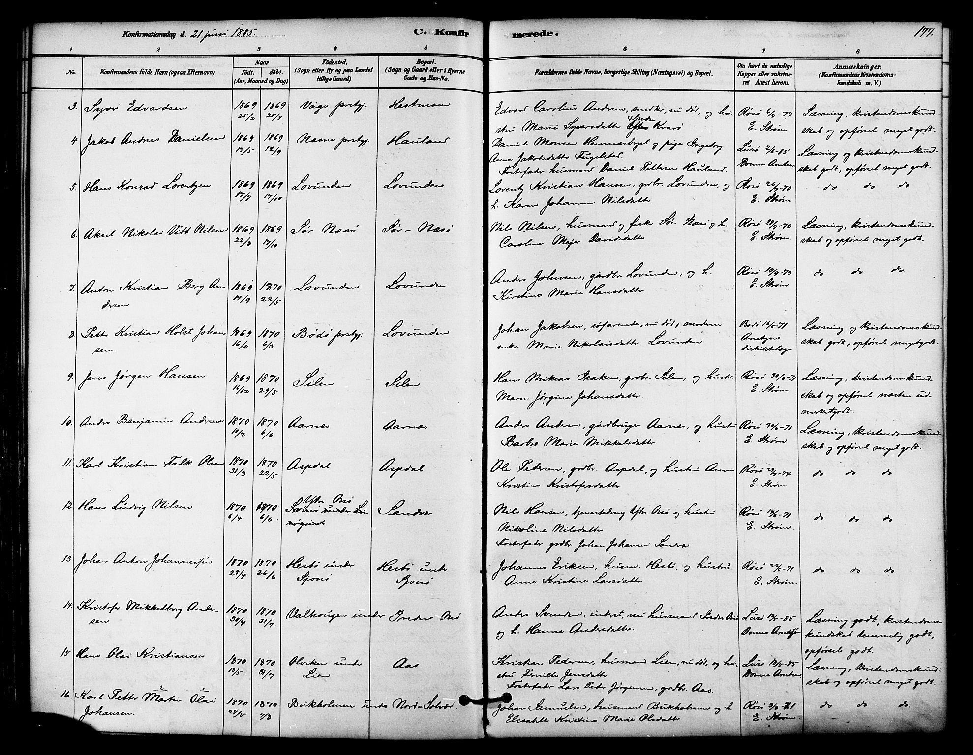 Ministerialprotokoller, klokkerbøker og fødselsregistre - Nordland, SAT/A-1459/839/L0568: Ministerialbok nr. 839A05, 1880-1902, s. 177