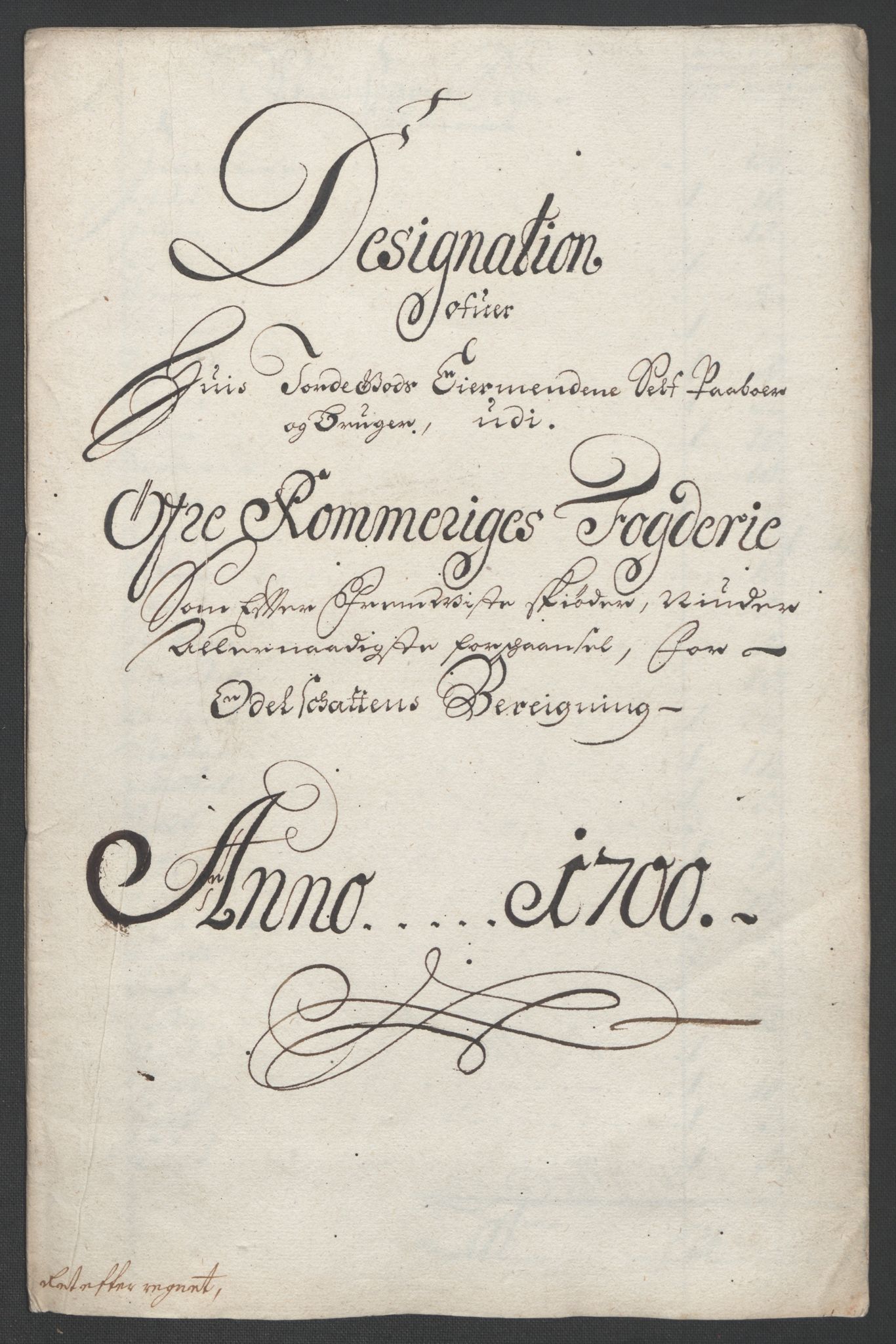 Rentekammeret inntil 1814, Reviderte regnskaper, Fogderegnskap, RA/EA-4092/R12/L0712: Fogderegnskap Øvre Romerike, 1700, s. 228