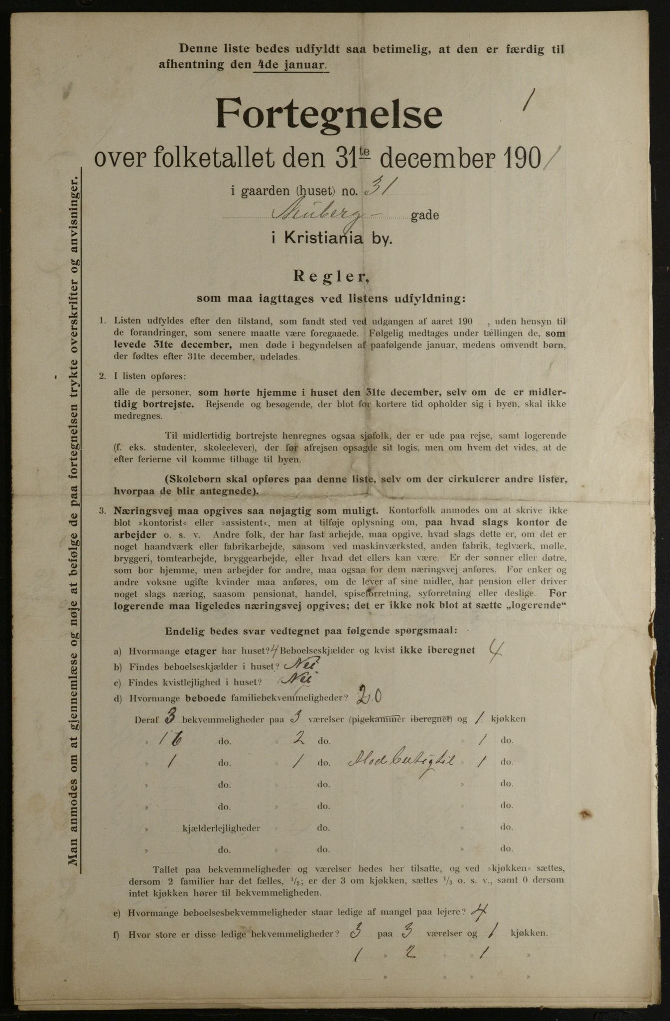 OBA, Kommunal folketelling 31.12.1901 for Kristiania kjøpstad, 1901, s. 10756