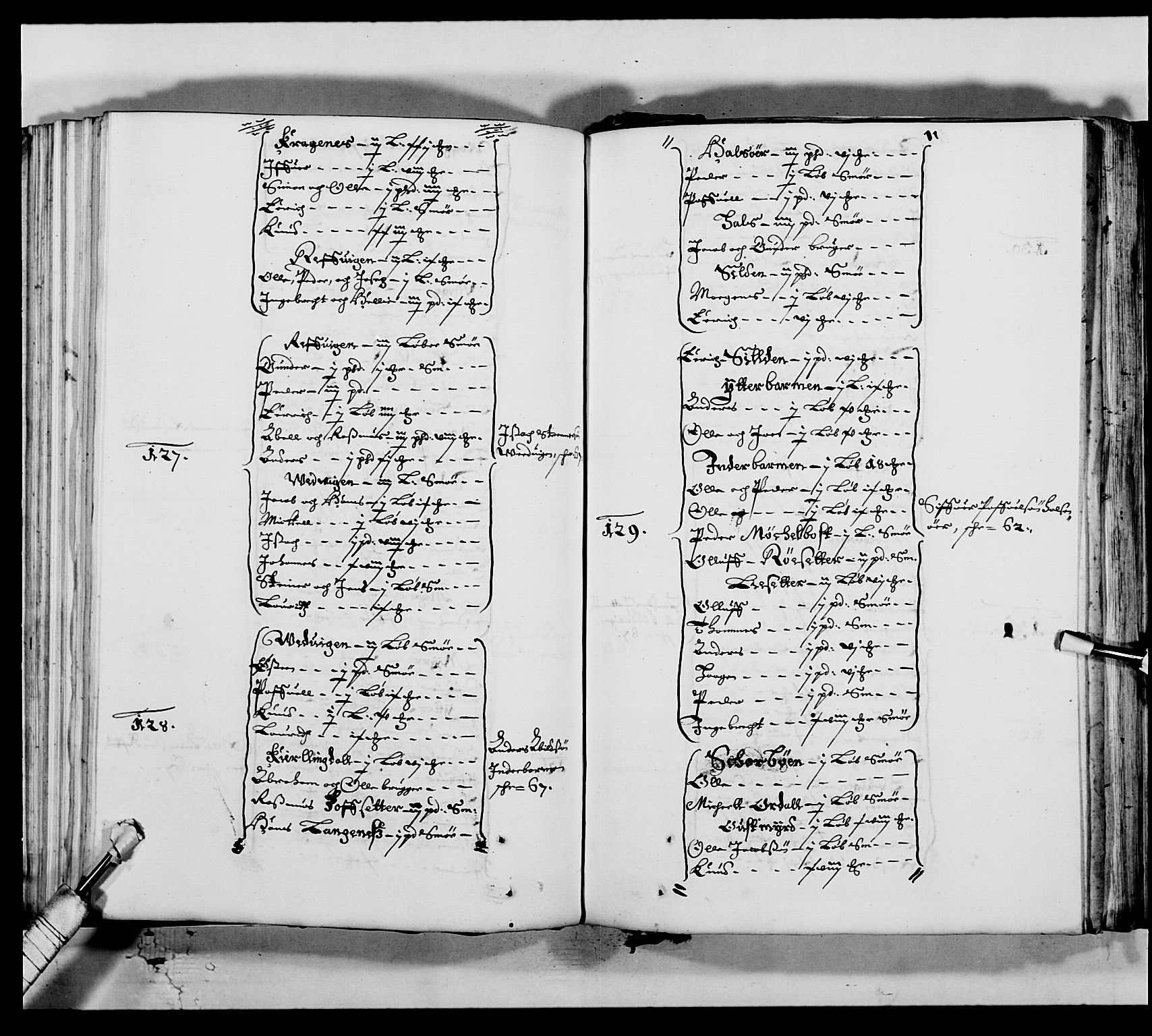 Kommanderende general (KG I) med Det norske krigsdirektorium, AV/RA-EA-5419/E/Ea/L0516: Bergenhusiske regiment, 1660-1712, s. 186