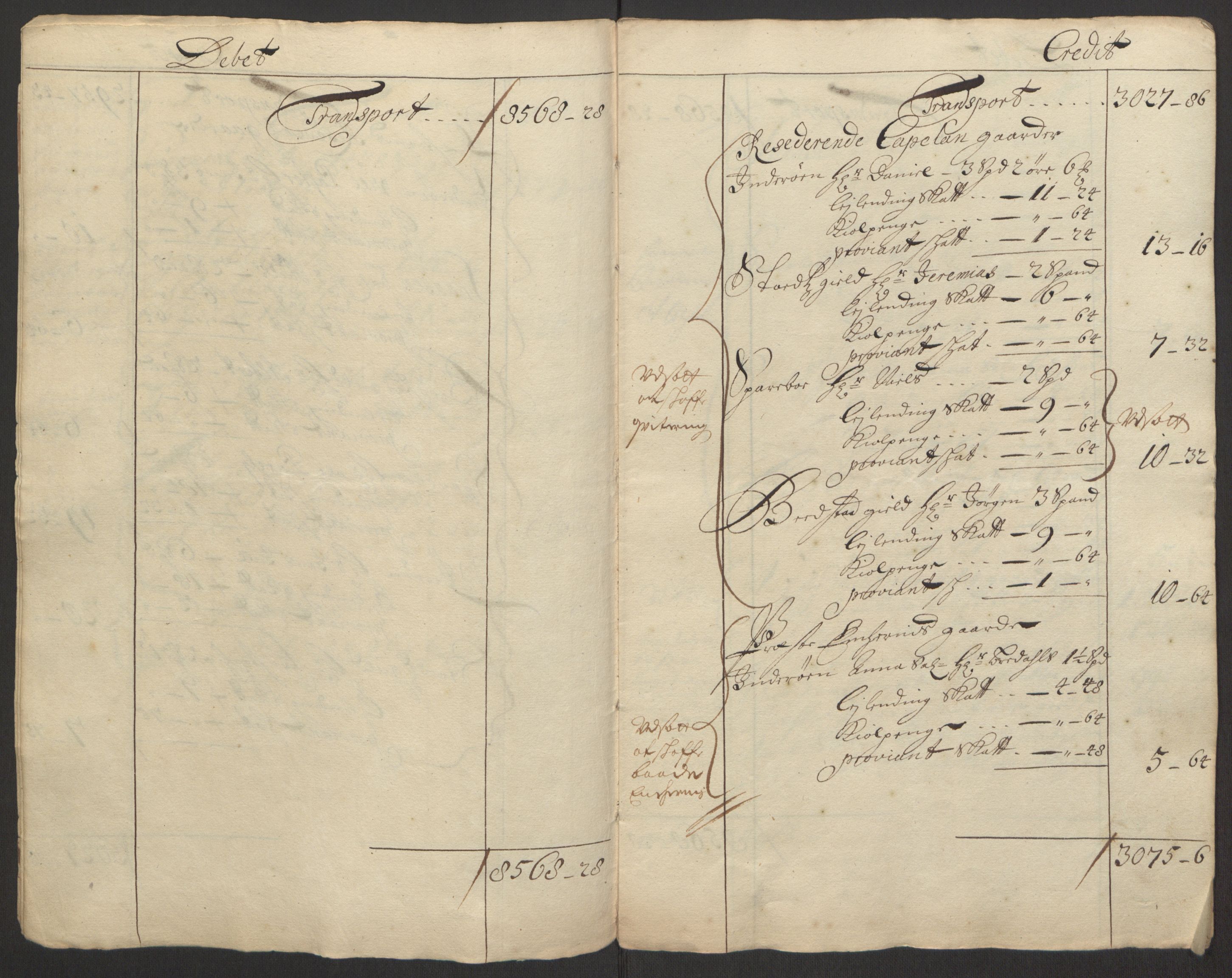Rentekammeret inntil 1814, Reviderte regnskaper, Fogderegnskap, RA/EA-4092/R63/L4309: Fogderegnskap Inderøy, 1695-1697, s. 7