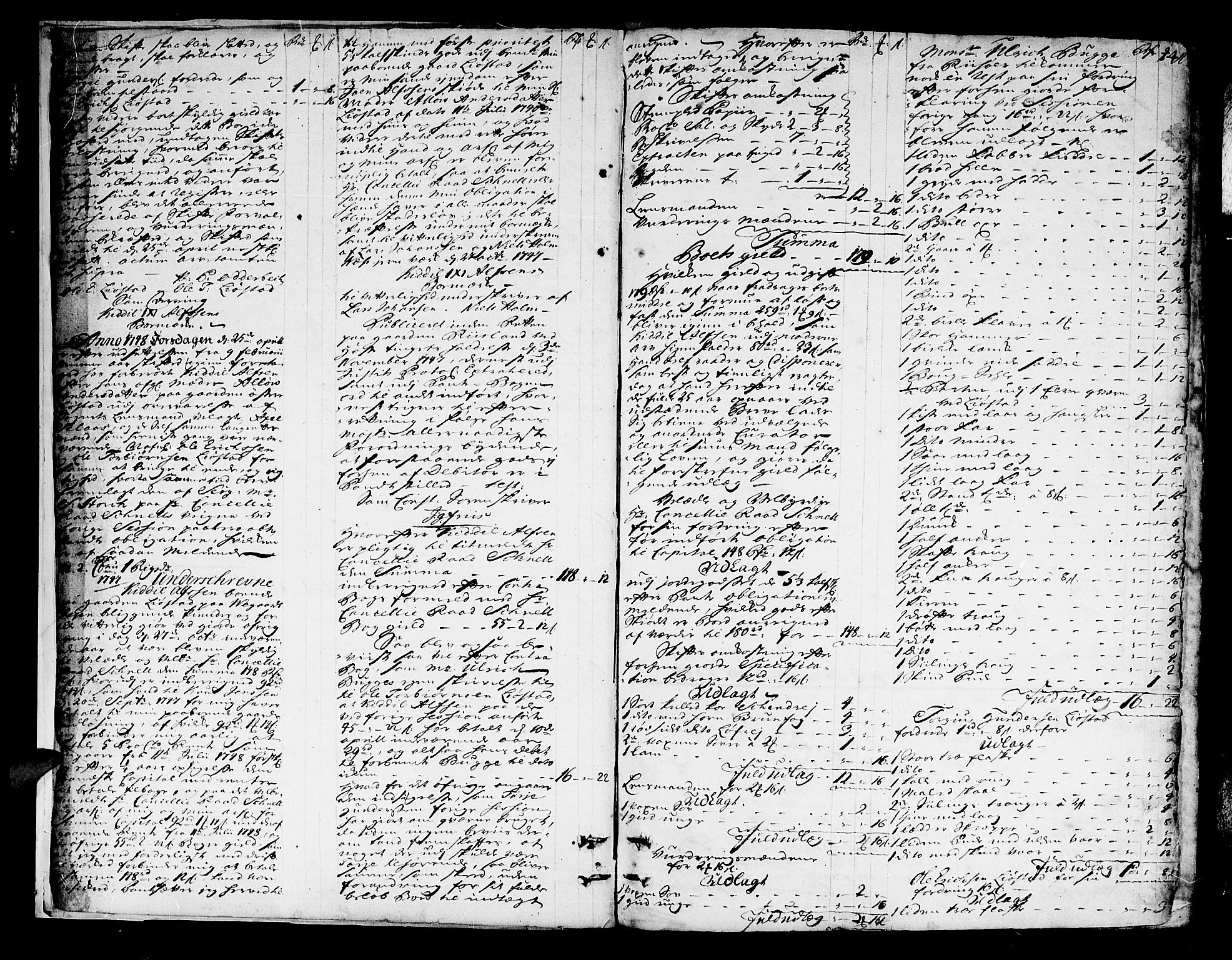 Østre Råbyggelag sorenskriveri, AV/SAK-1221-0016/H/Hc/L0012: Skifteprotokoll nr 12a med register, 1748-1752, s. 4