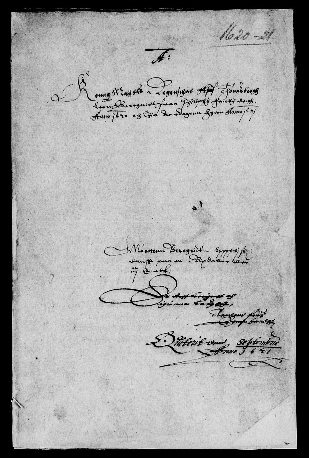 Rentekammeret inntil 1814, Reviderte regnskaper, Lensregnskaper, RA/EA-5023/R/Rb/Rbo/L0005: Tønsberg len, 1618-1621