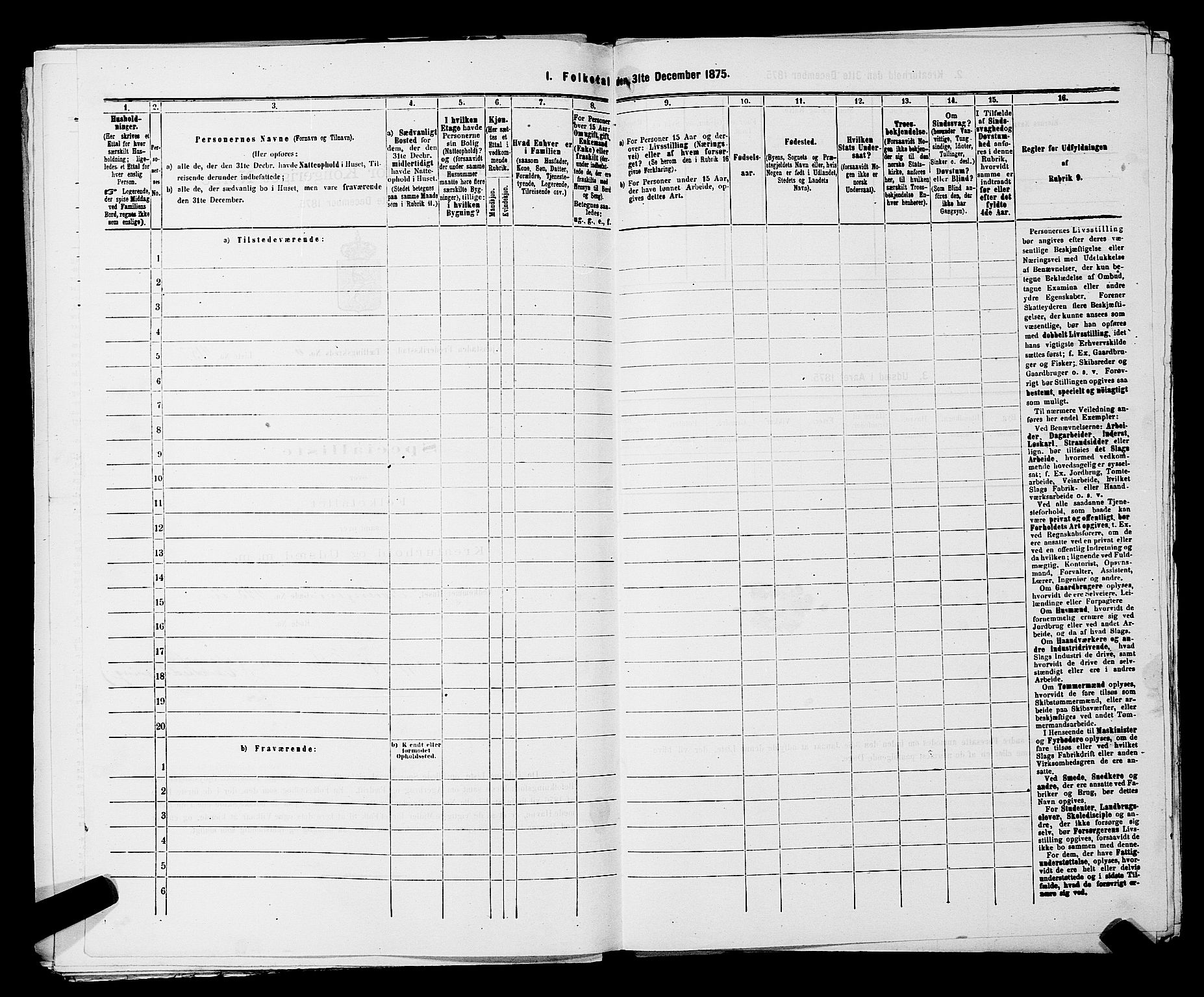 RA, Folketelling 1875 for 0103B Fredrikstad prestegjeld, Fredrikstad kjøpstad, 1875, s. 973