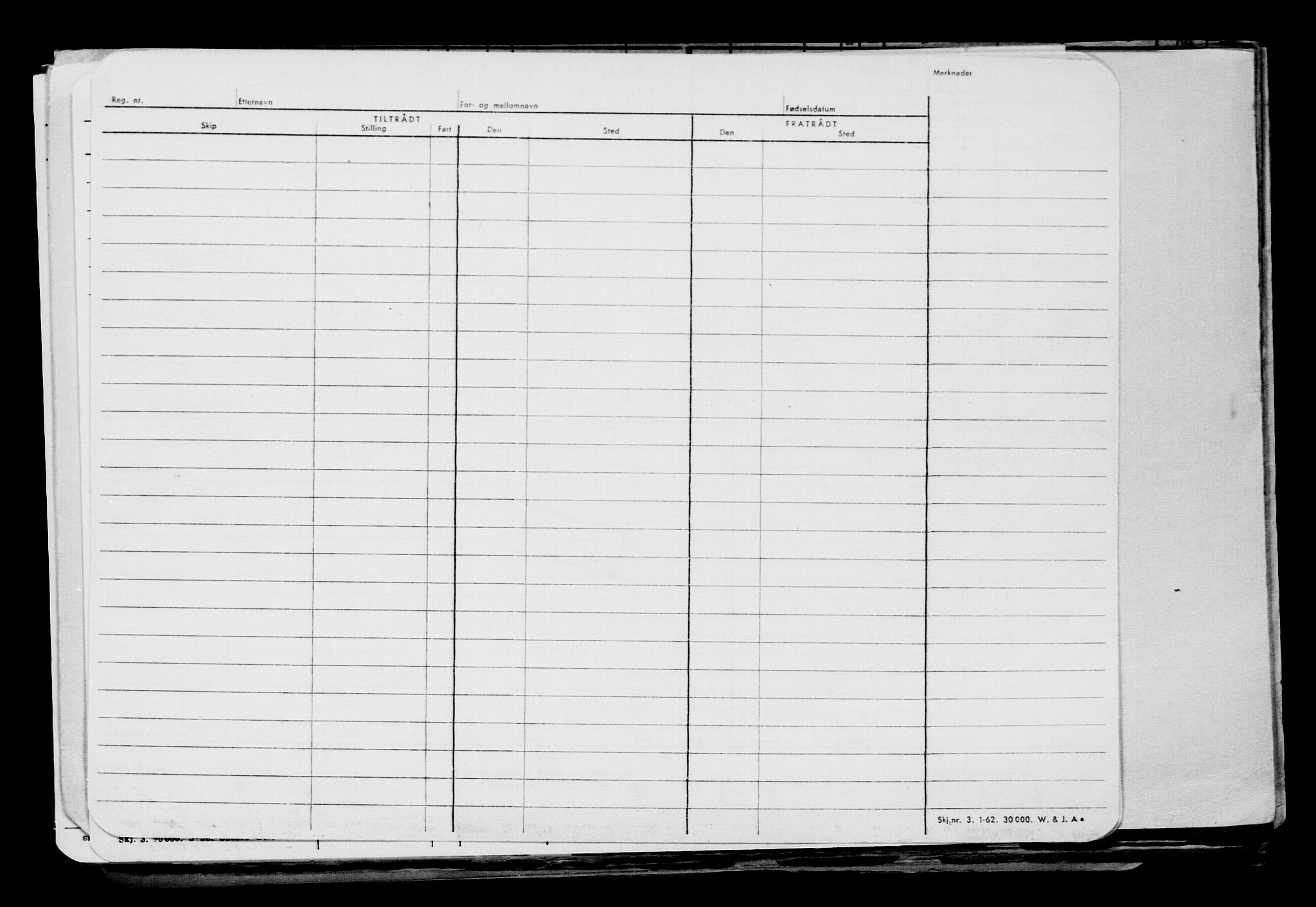 Direktoratet for sjømenn, AV/RA-S-3545/G/Gb/L0156: Hovedkort, 1918, s. 499