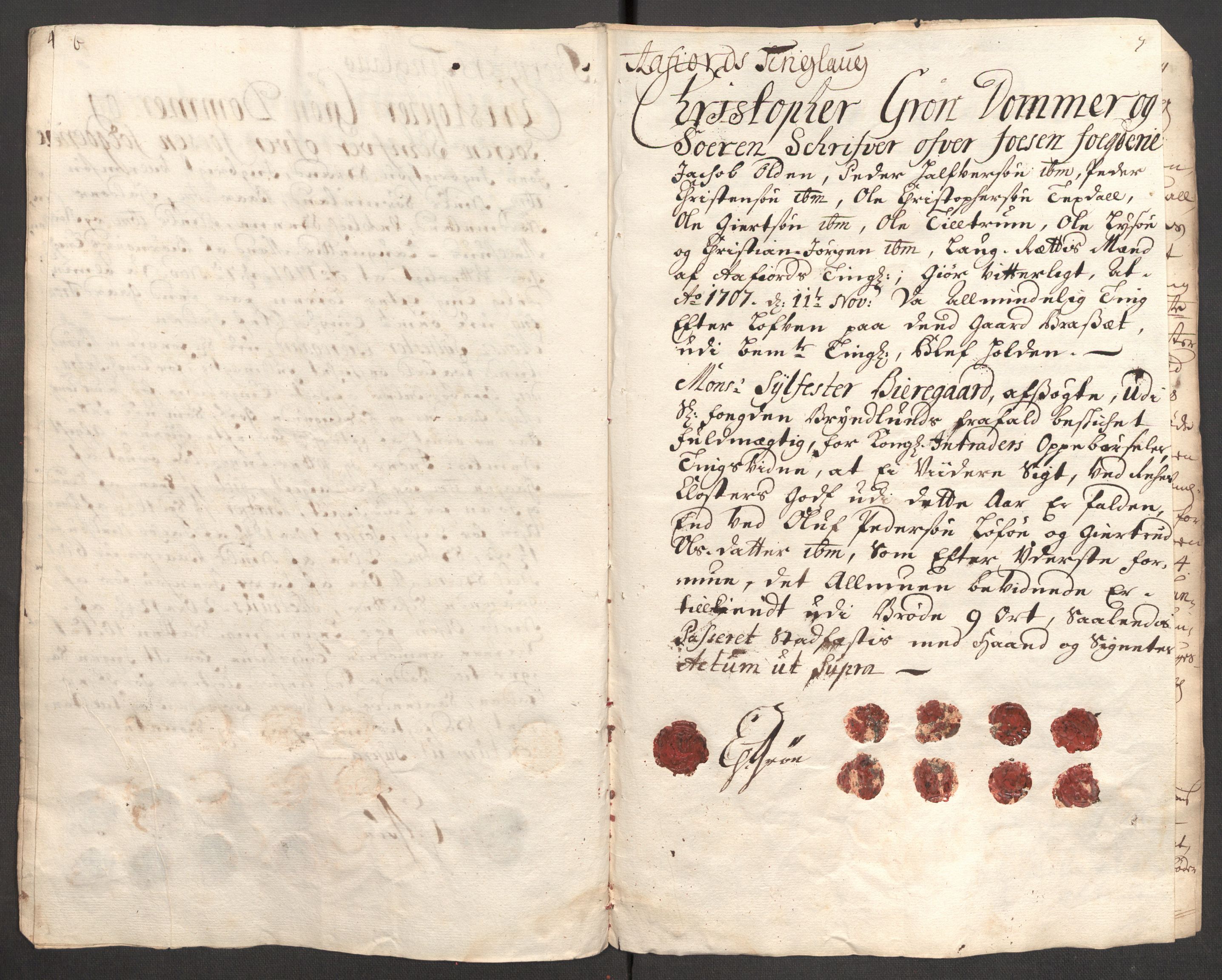 Rentekammeret inntil 1814, Reviderte regnskaper, Fogderegnskap, RA/EA-4092/R57/L3857: Fogderegnskap Fosen, 1706-1707, s. 434