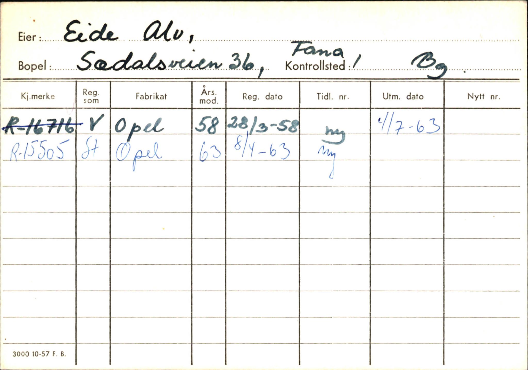 Statens vegvesen, Hordaland vegkontor, AV/SAB-A-5201/2/Ha/L0010: R-eierkort E, 1920-1971, s. 18