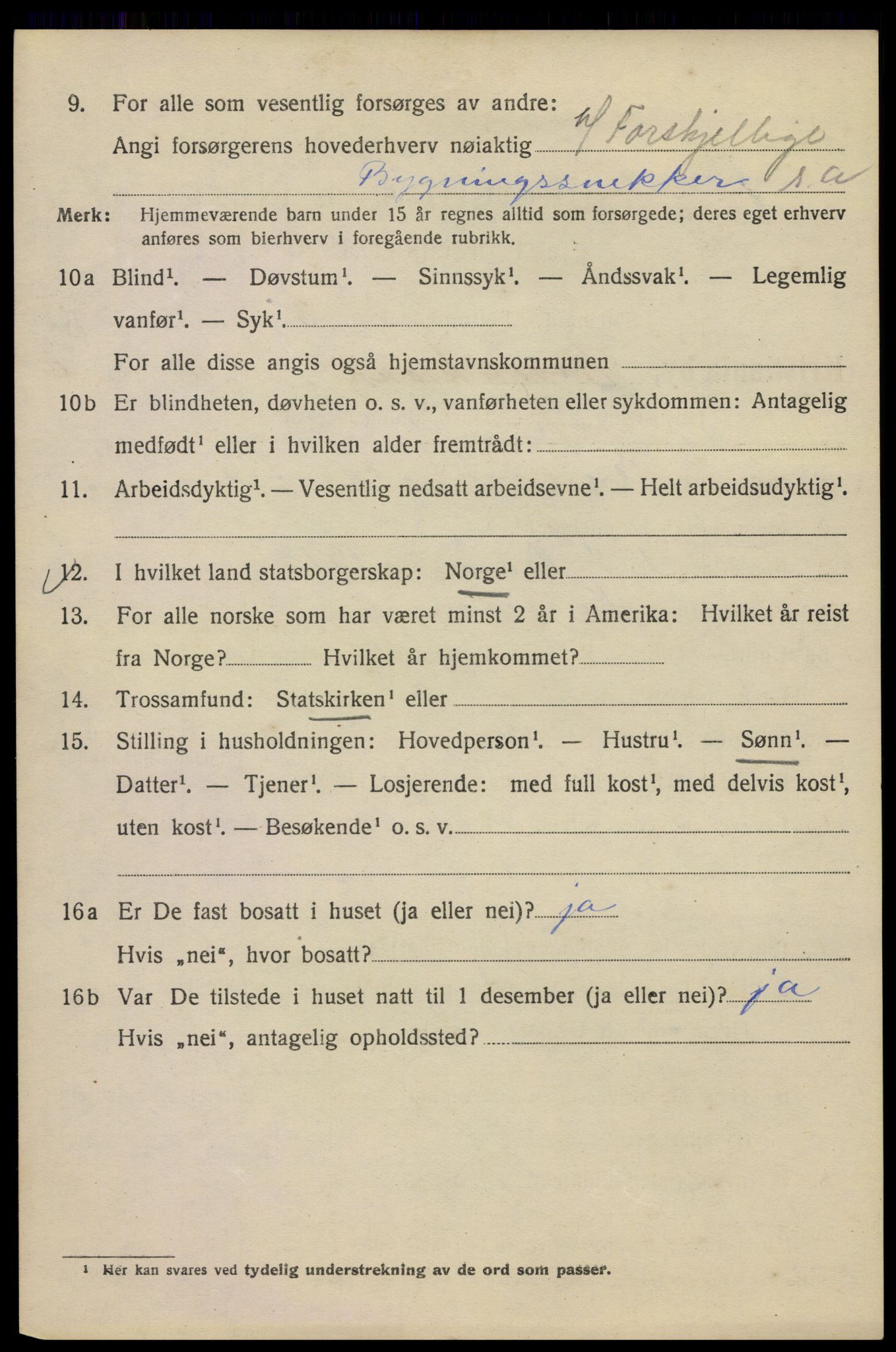 SAO, Folketelling 1920 for 0301 Kristiania kjøpstad, 1920, s. 466868