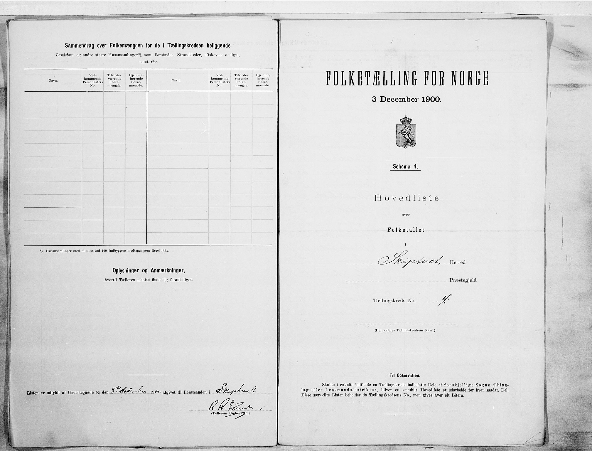 SAO, Folketelling 1900 for 0127 Skiptvet herred, 1900, s. 10