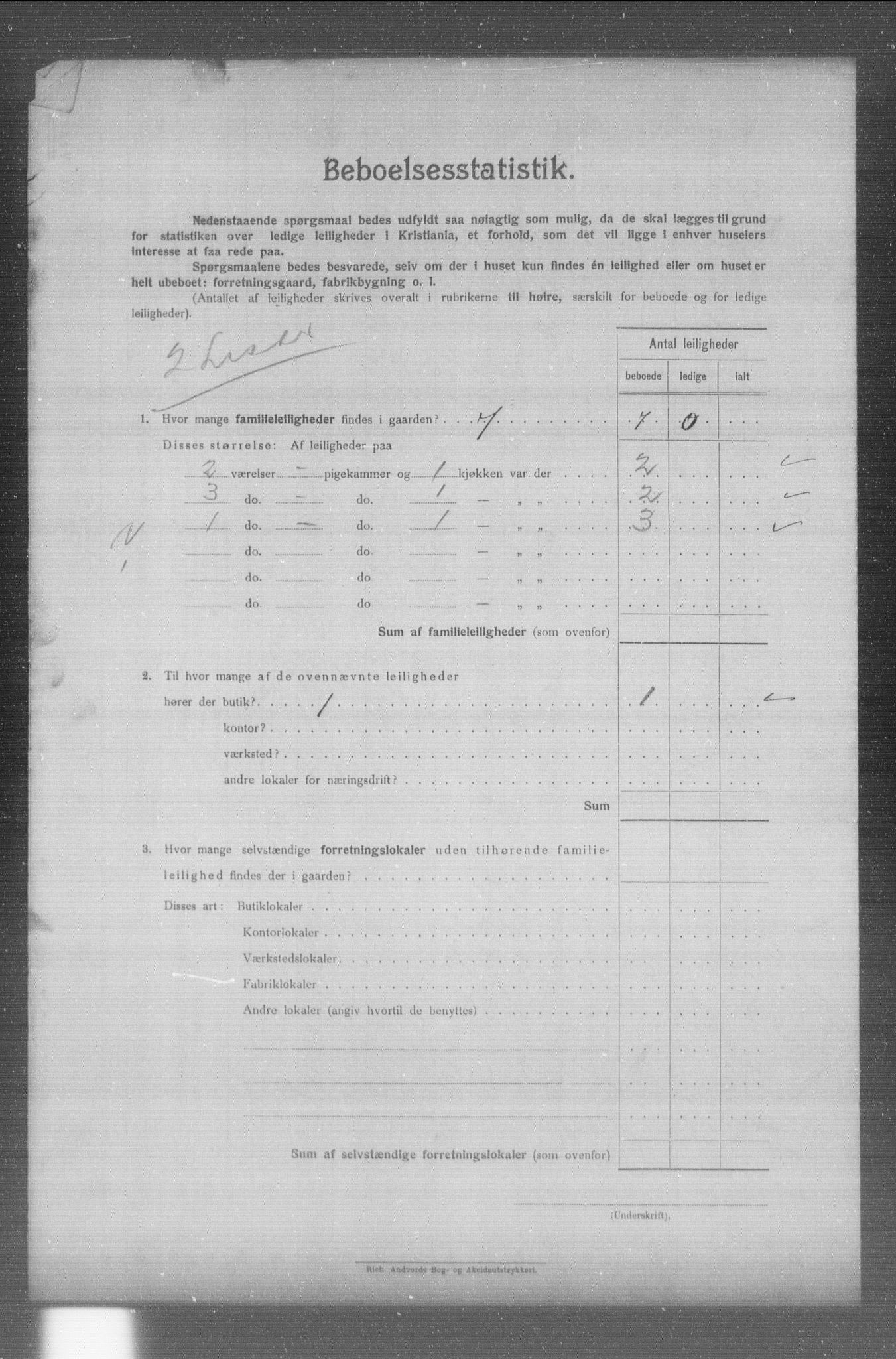 OBA, Kommunal folketelling 31.12.1904 for Kristiania kjøpstad, 1904, s. 14449