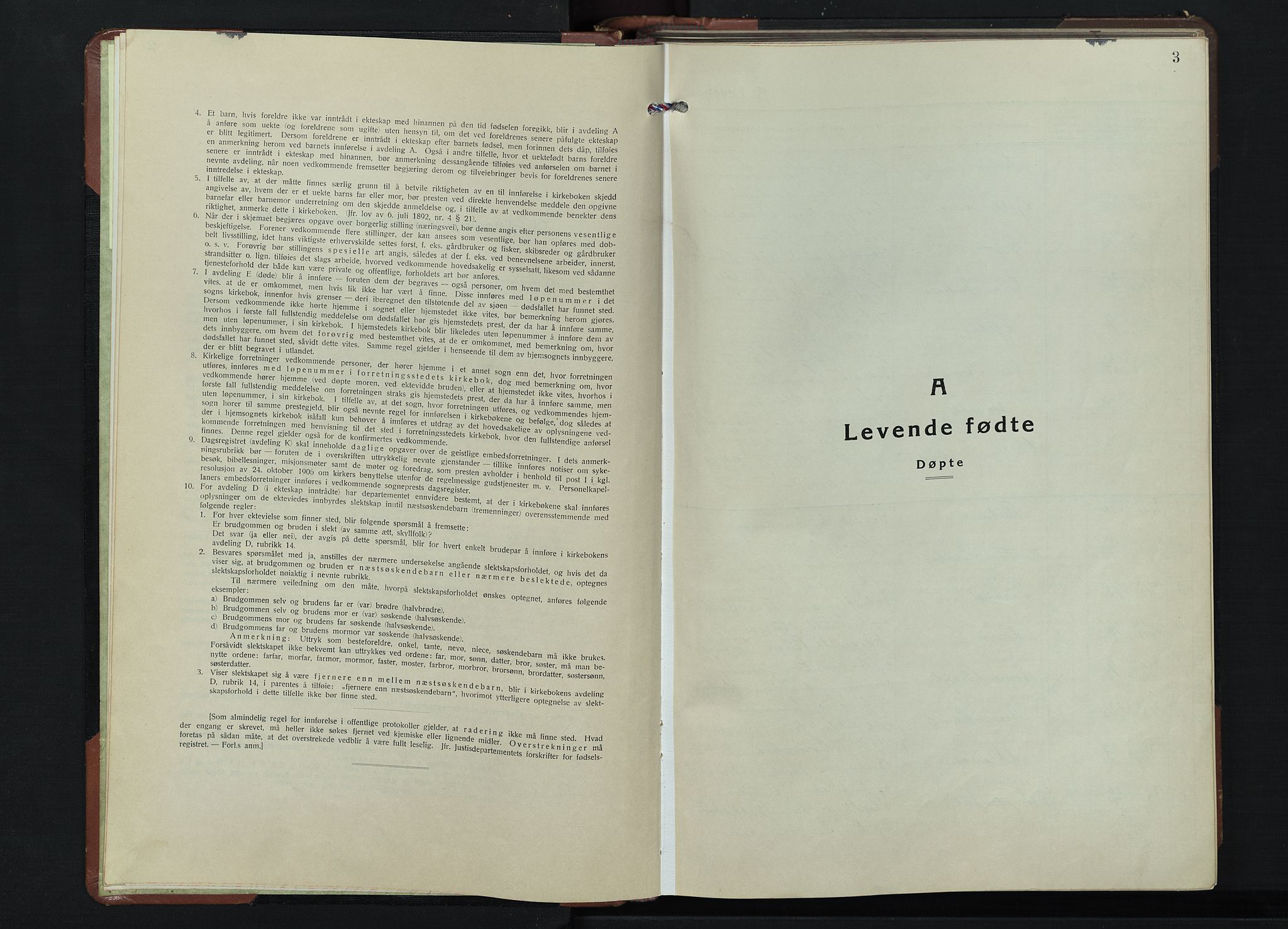 Gjøvik prestekontor, SAH/PREST-098/H/Ha/Hab/L0001: Klokkerbok nr. 1, 1941-1951, s. 3