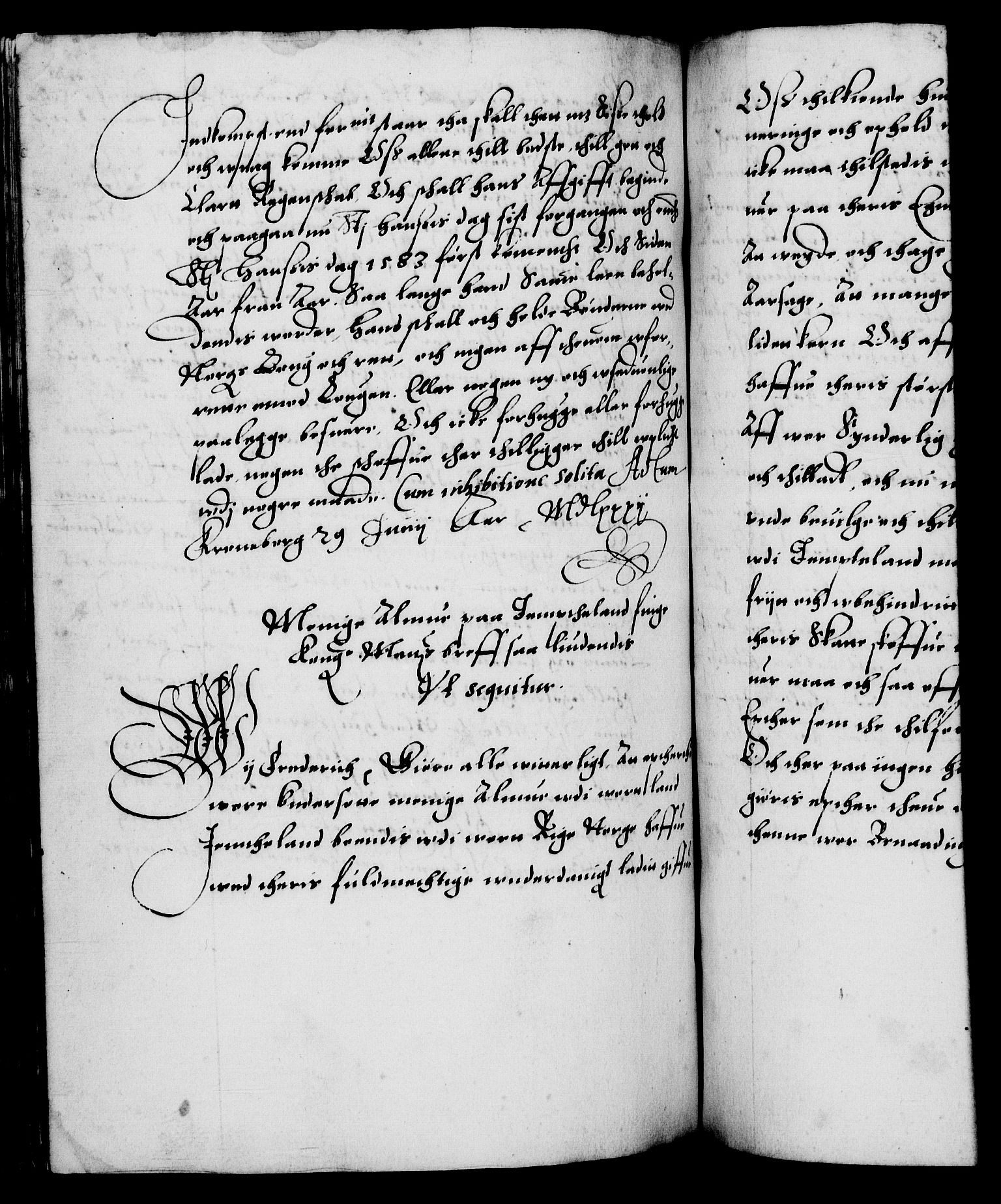 Danske Kanselli 1572-1799, RA/EA-3023/F/Fc/Fca/Fcaa/L0001: Norske registre (mikrofilm), 1572-1588, s. 380b