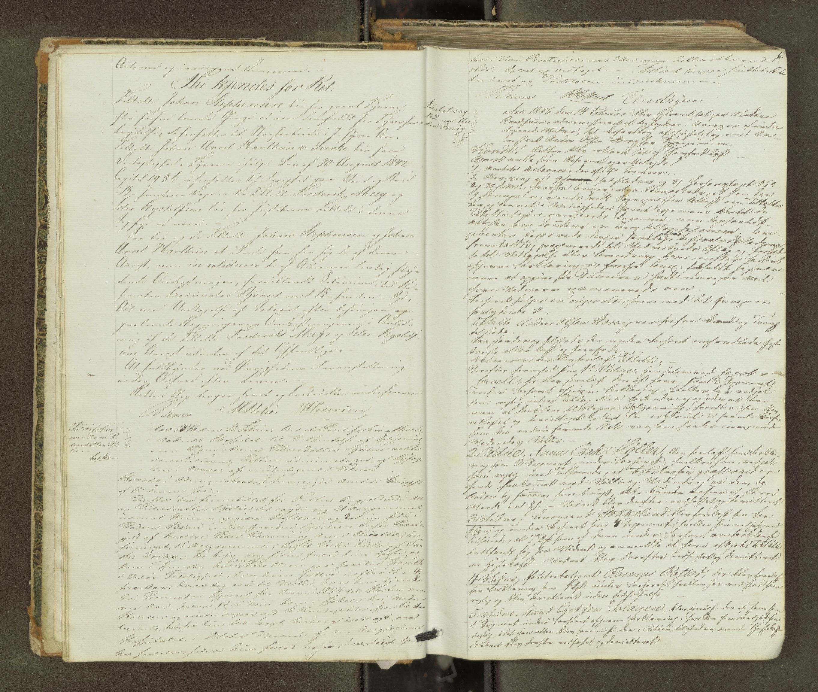 Molde byfogd, AV/SAT-A-0025/1/1A/L0005: Justisprotokoll, 1846-1849, s. 5b-6a