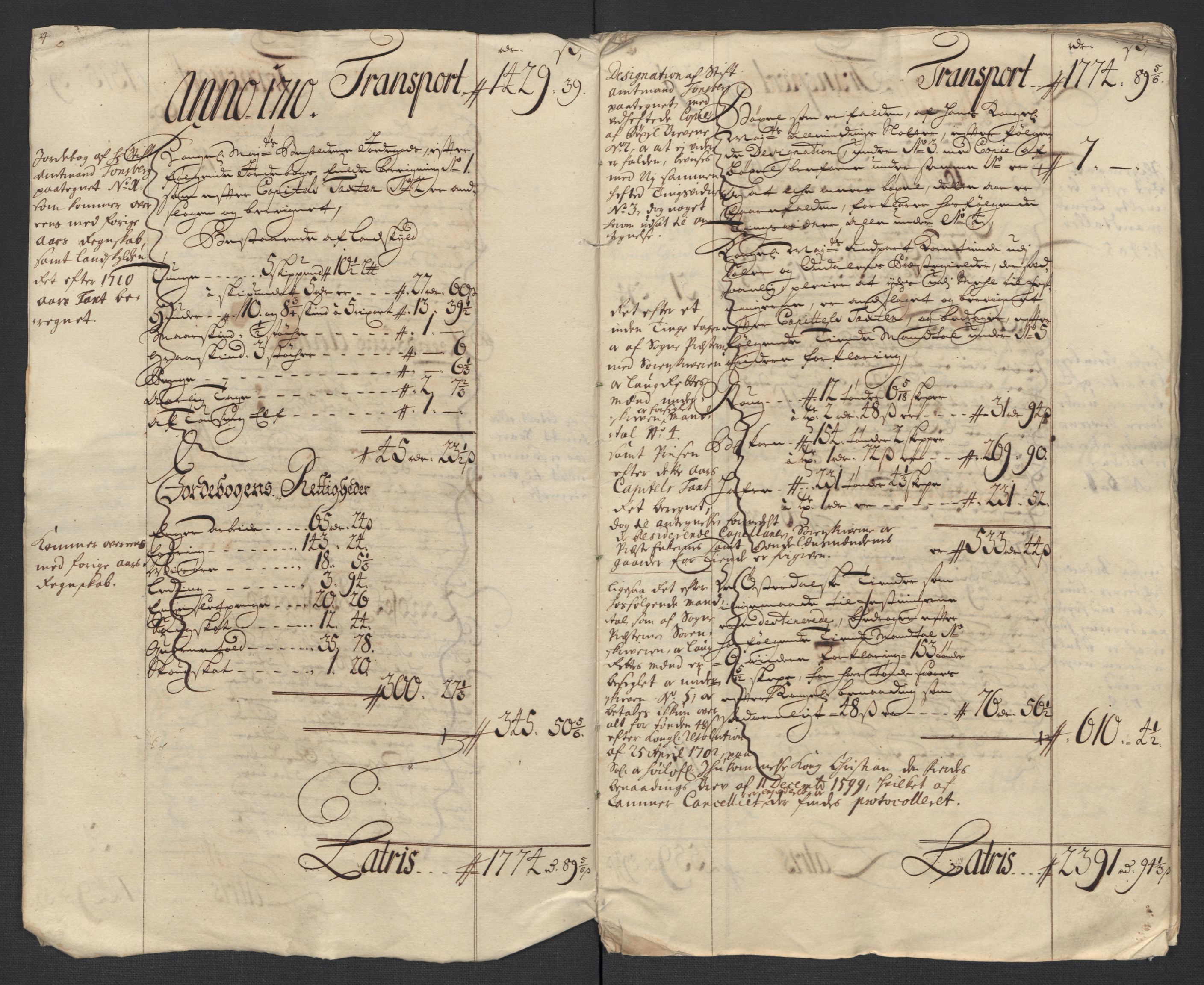 Rentekammeret inntil 1814, Reviderte regnskaper, Fogderegnskap, AV/RA-EA-4092/R13/L0847: Fogderegnskap Solør, Odal og Østerdal, 1710, s. 6