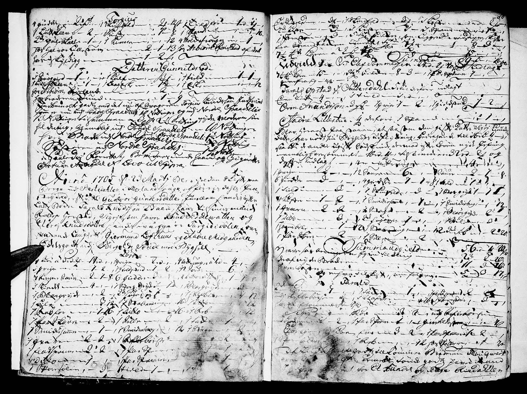 Vest-Telemark sorenskriveri, AV/SAKO-A-134/H/Ha/Haa/L0003: Skifteprotokoll, 1703-1723, s. 9b-10a
