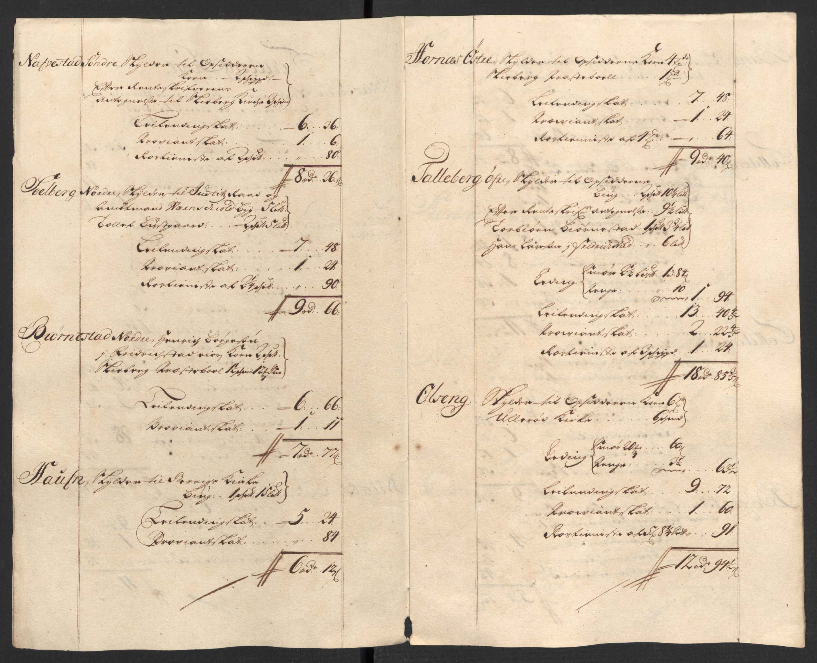 Rentekammeret inntil 1814, Reviderte regnskaper, Fogderegnskap, AV/RA-EA-4092/R01/L0018: Fogderegnskap Idd og Marker, 1707-1709, s. 93