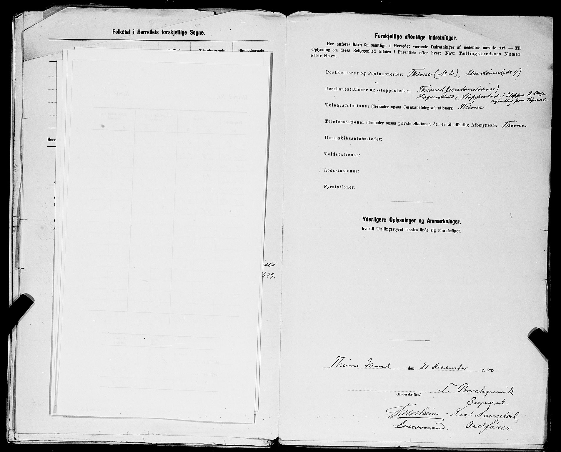 SAST, Folketelling 1900 for 1121 Time herred, 1900, s. 13