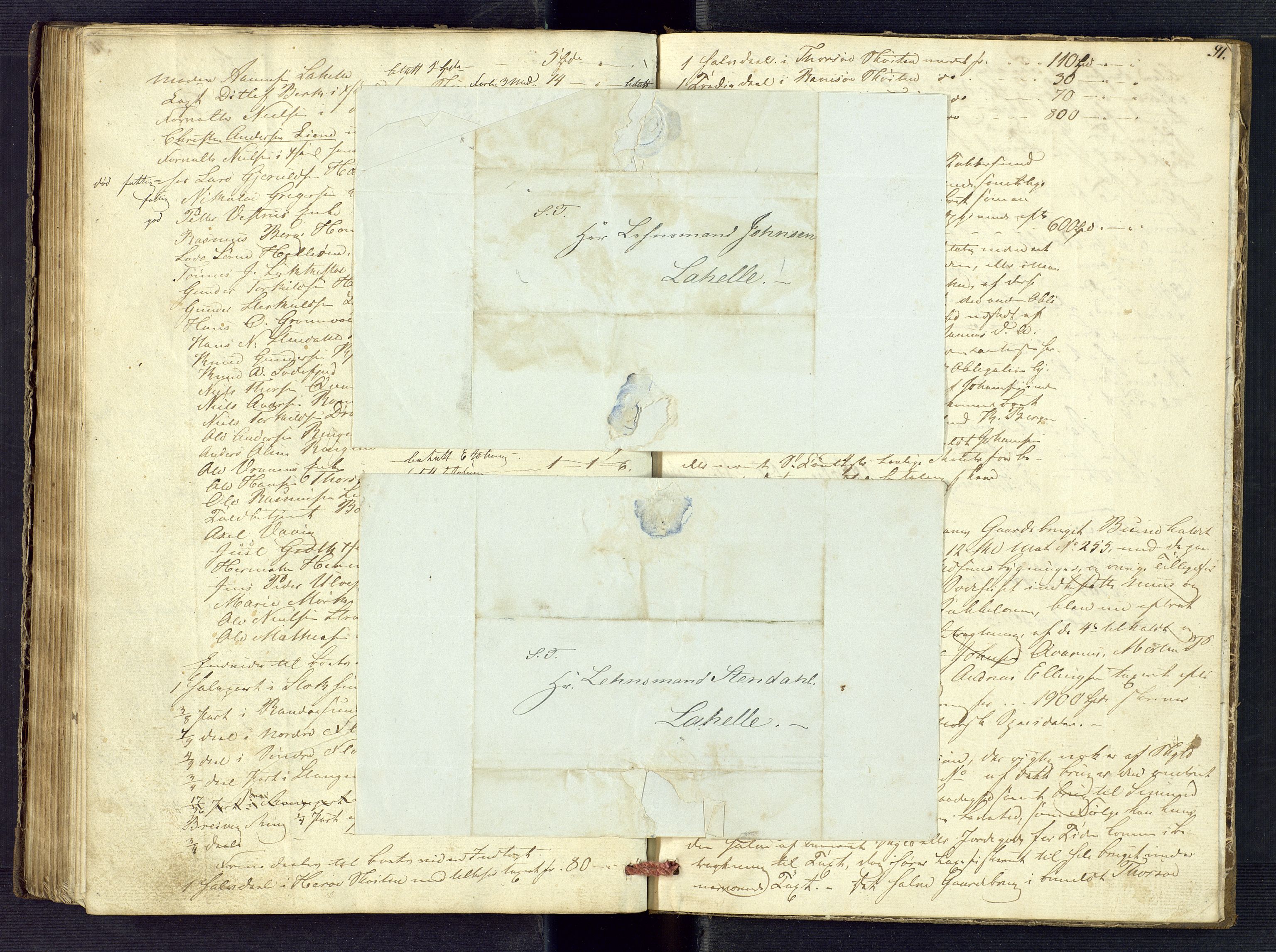 Torridal sorenskriveri, SAK/1221-0012/H/Hc/L0001: Skifteregistreringsprotokoll Oddernes nr. 1, 1846-1853, s. 91
